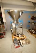 Risco S/S Continuous Vacuum Stuffer, M/N RS 4000-PP, with S/S Infeed Funnel, Manuals & Some Spare