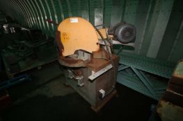 Everett 20" Industrial Chop Saw, Model 20 DM222320, S/N 08-10568, with 20hp/3450 rpm Motor, 208-