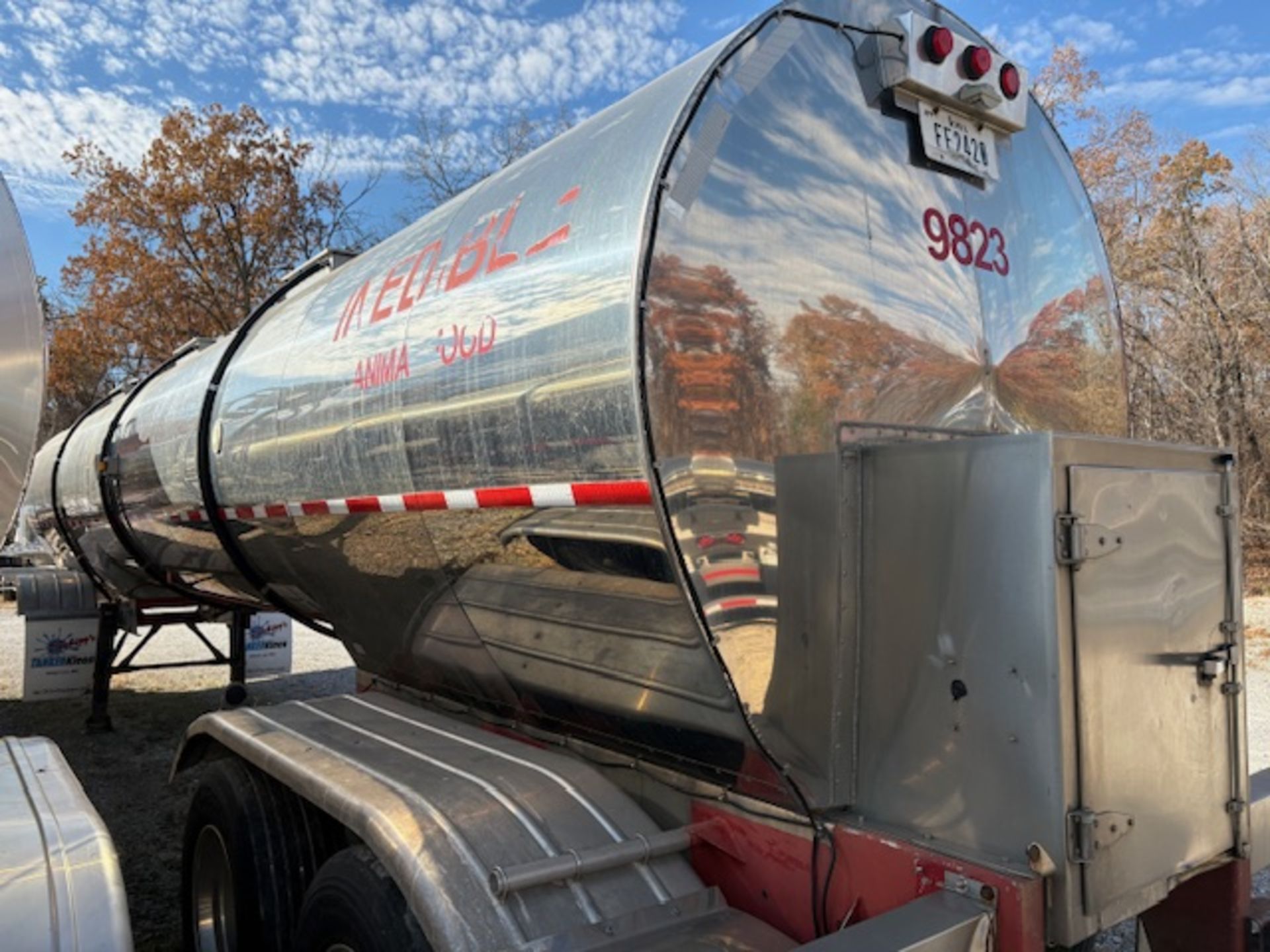1999 Nova Tanker Trailer, Type Augured, VIN #1N9S14423XA044149 (Trailer ...