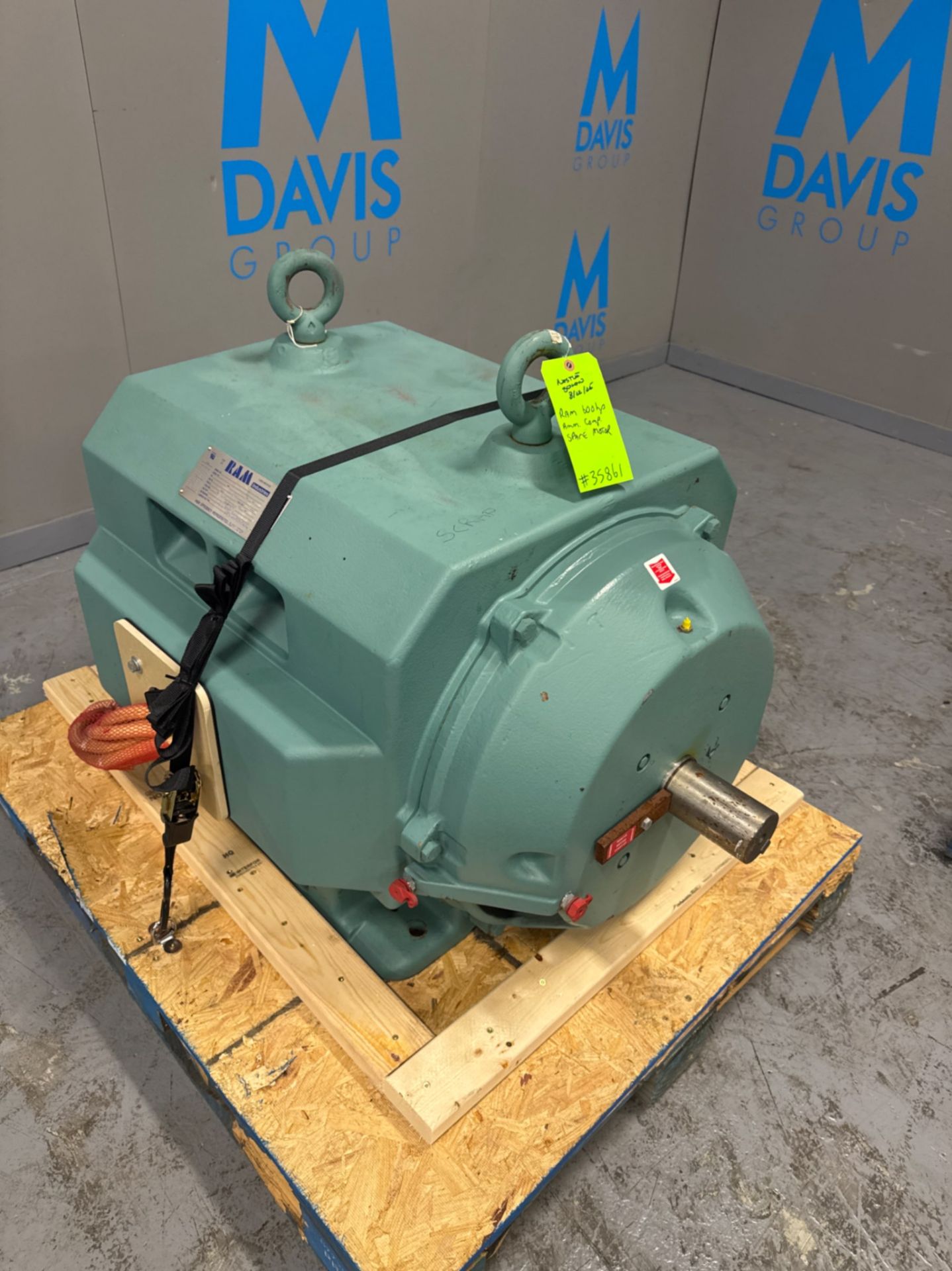 RAM 600 HP AMMONIA COMPRESSOR SPARE MOTOR