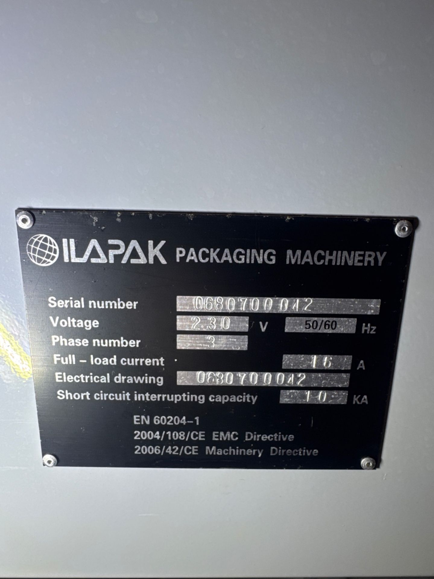 ILAPAK VERTICAL FORM FILL & SEAL MACHINE (VFFS) with All Fill Auger Filler - Image 12 of 18