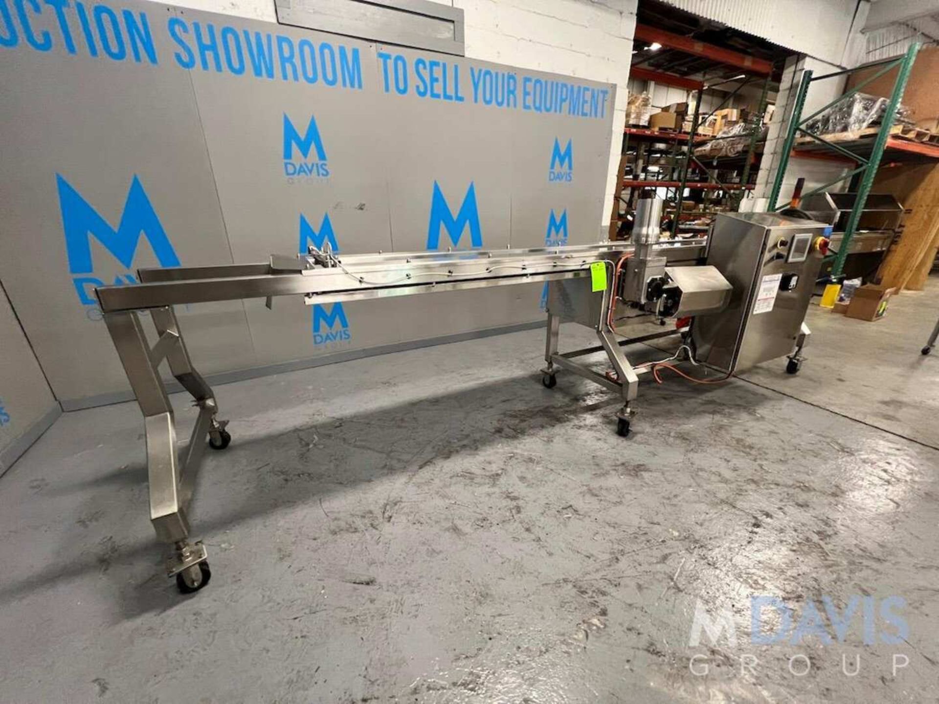 BOSTON CONVEYOR AND AUTOMATION SHUTTLE CONVEYOR, ALLEN BRADLEY SERVO MOTOR, COMPACTLOGIX 5380 PLCE C - Image 4 of 29