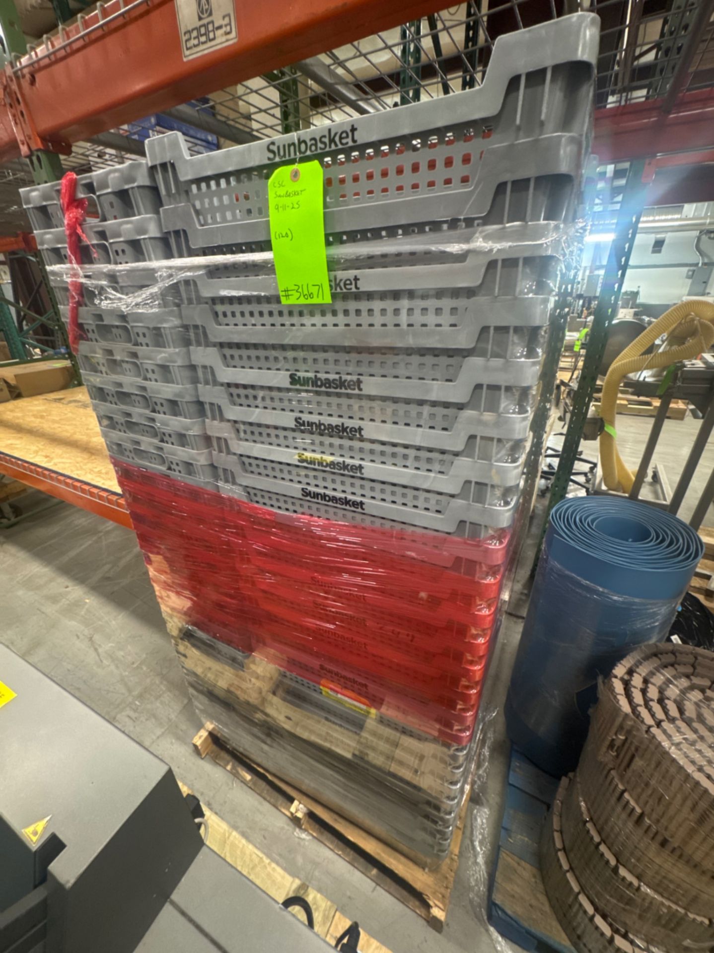 (120) Plastic Baskets, 23 L x 15 W x 6 1/2 D - Image 2 of 2