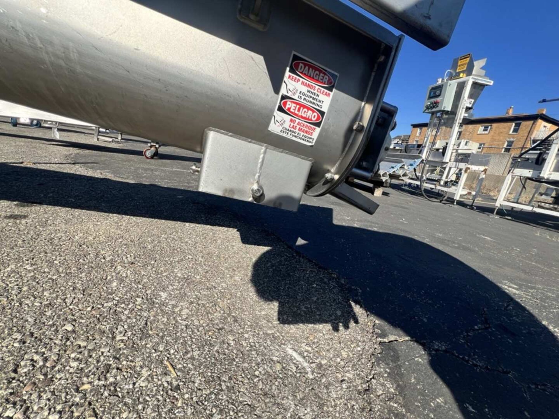 MARCHANT SCHMIDT 13 FT L PORTABLE INCLINED S/S AUGER CONVEYOR - Image 8 of 25