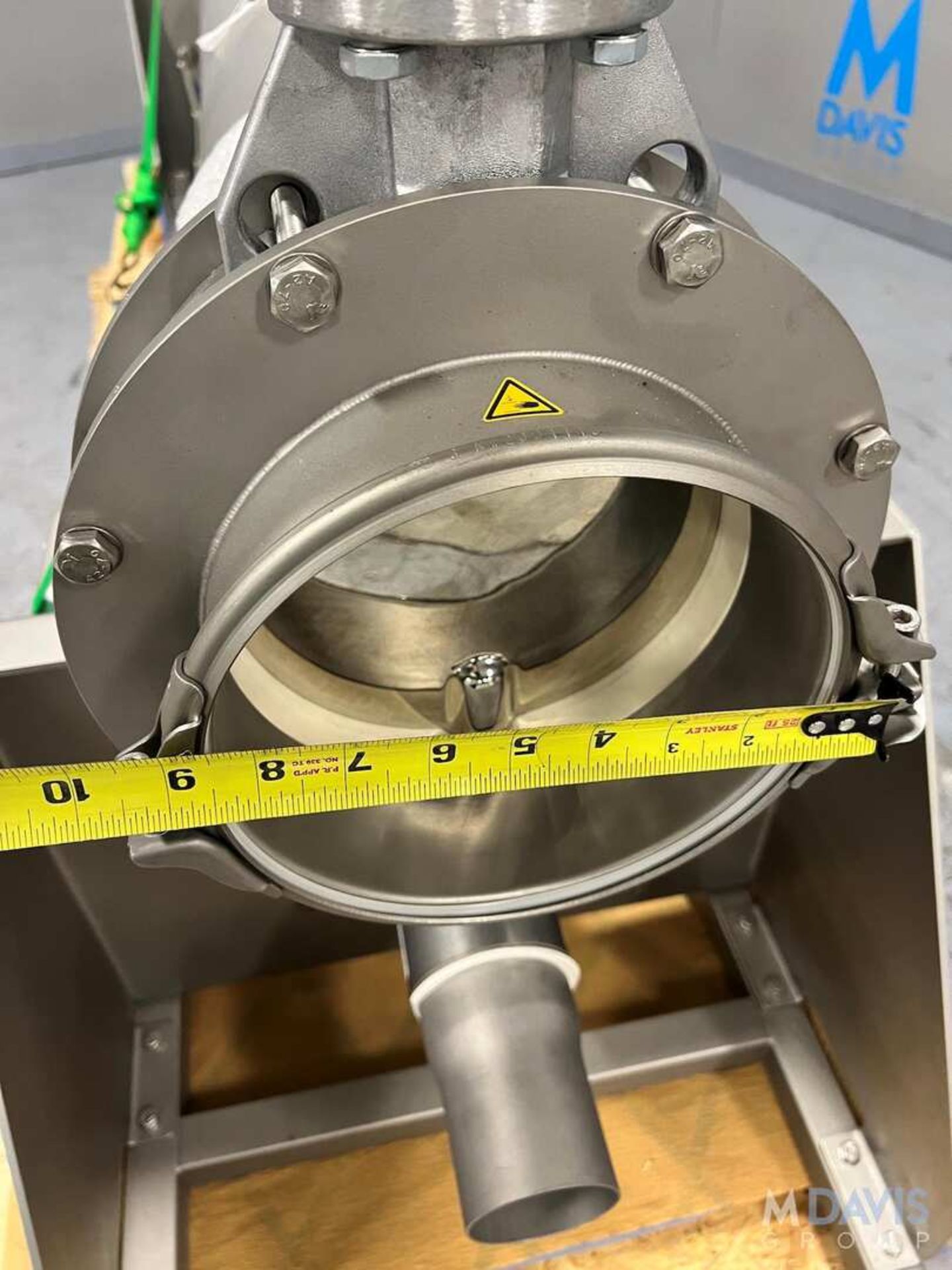 NEW FOREIGN BODY DETECTION SYSTEM INCLUDING 2020 SESOTEC FLOW THROUGH METAL DETECTOR, TYPE GF 4000-8 - Image 12 of 19