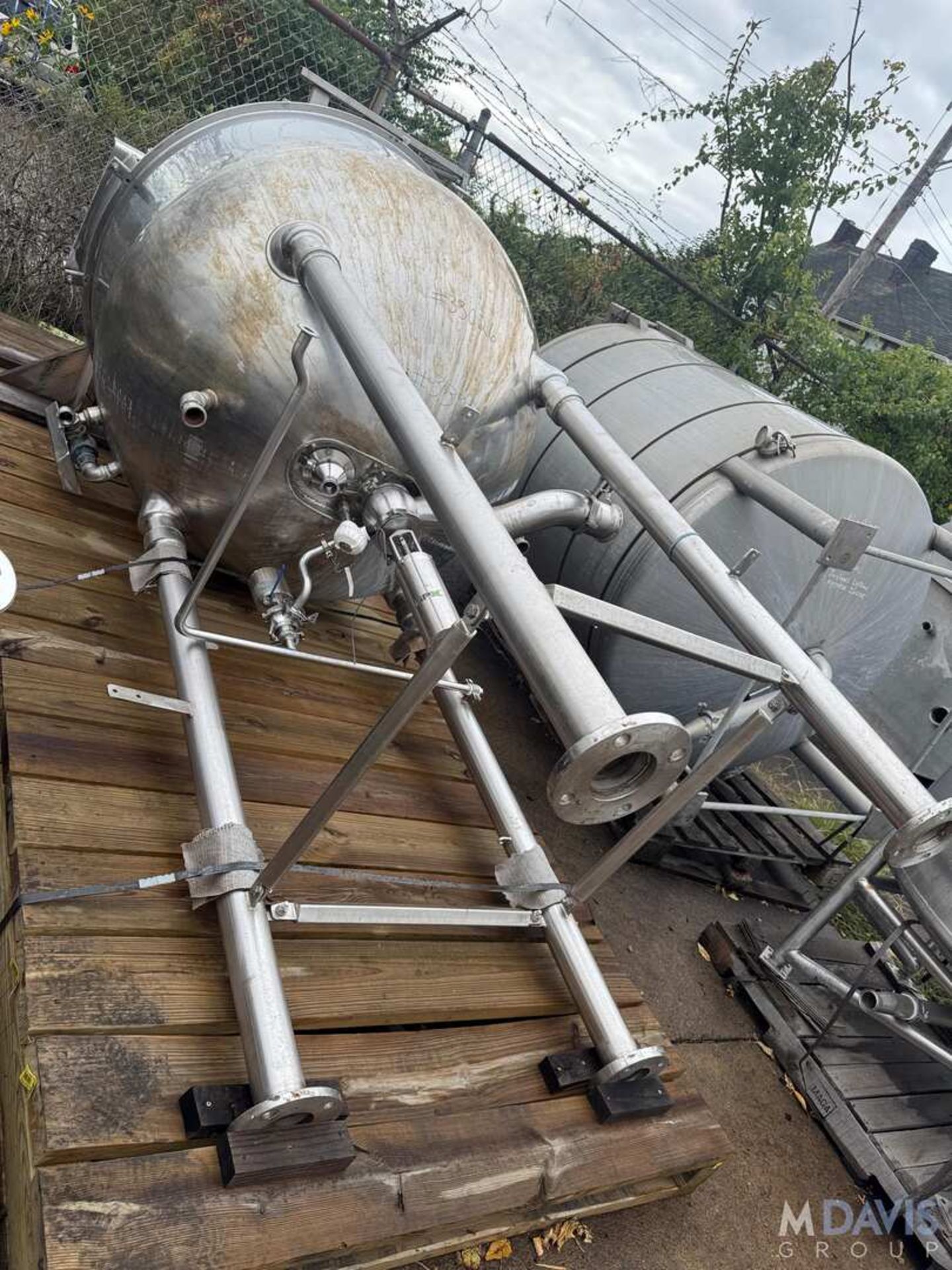 GROEN 300 GAL. DOUBLE MOTION JACKETED S/S KETTLE