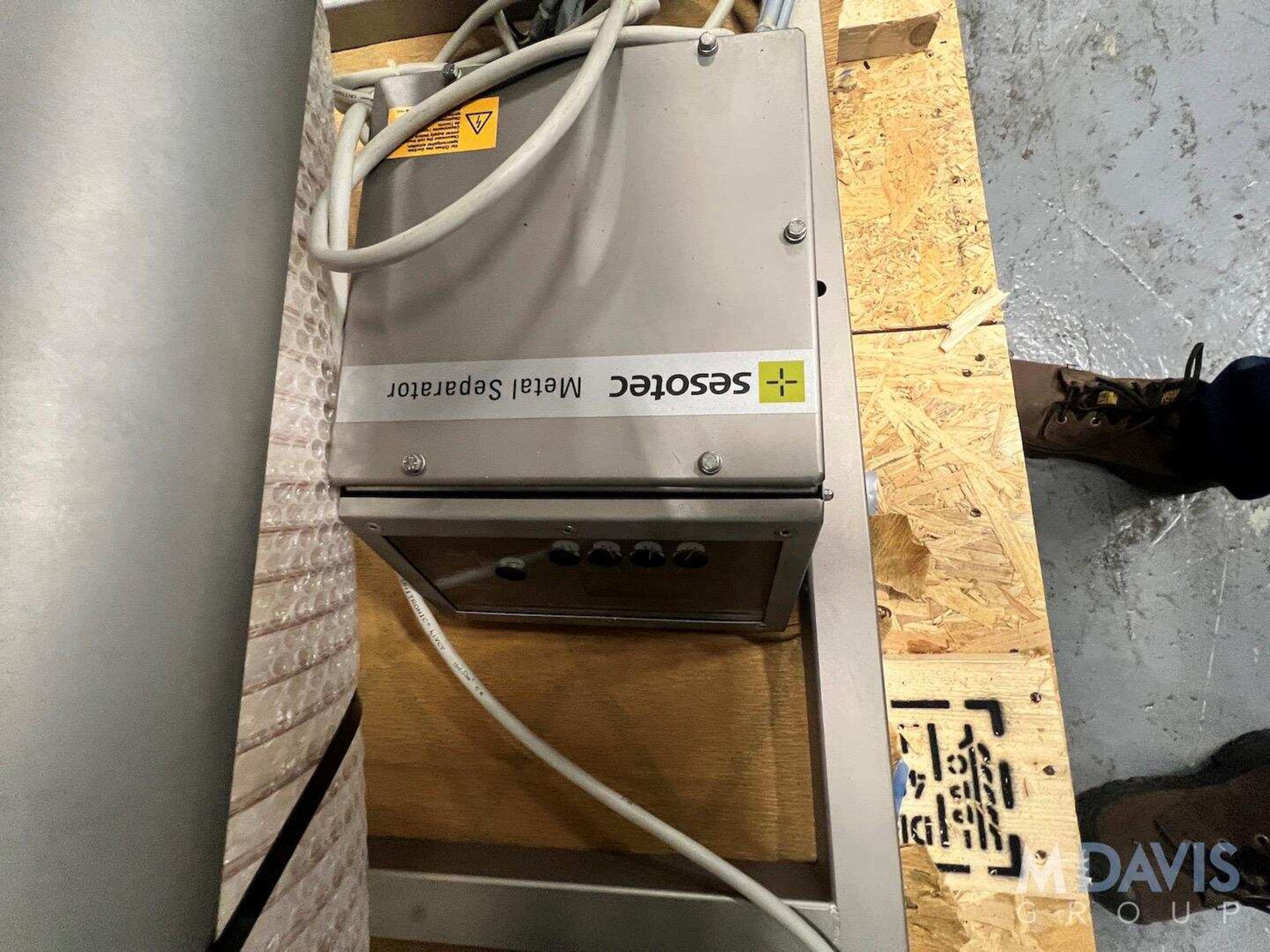 NEW FOREIGN BODY DETECTION SYSTEM INCLUDING 2020 SESOTEC FLOW THROUGH METAL DETECTOR, TYPE GF 4000-8 - Image 11 of 19