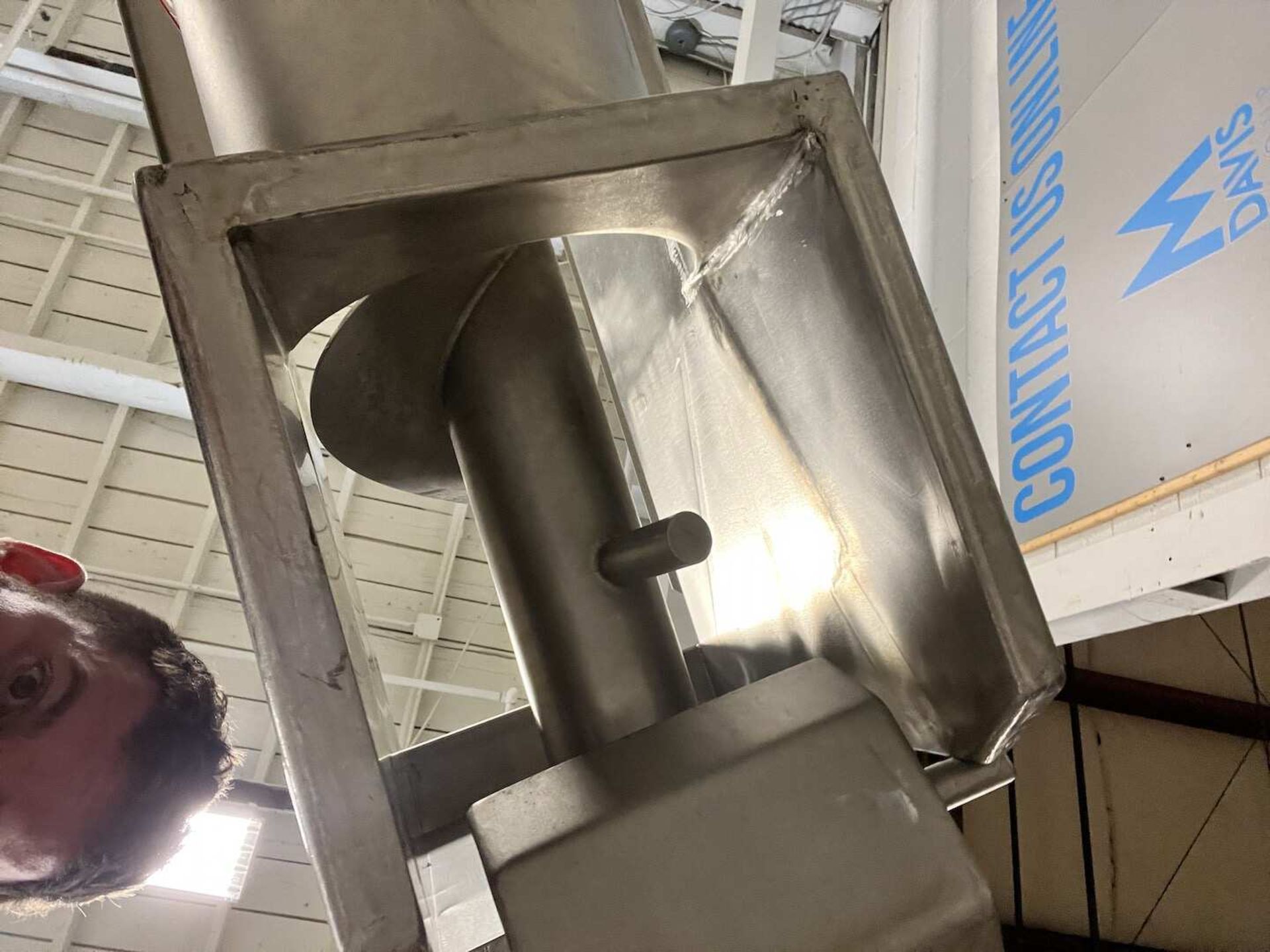 MTC 13 FT L PORTABLE INCLINED S/S AUGER CONVEYOR / HOPPER - Image 29 of 30