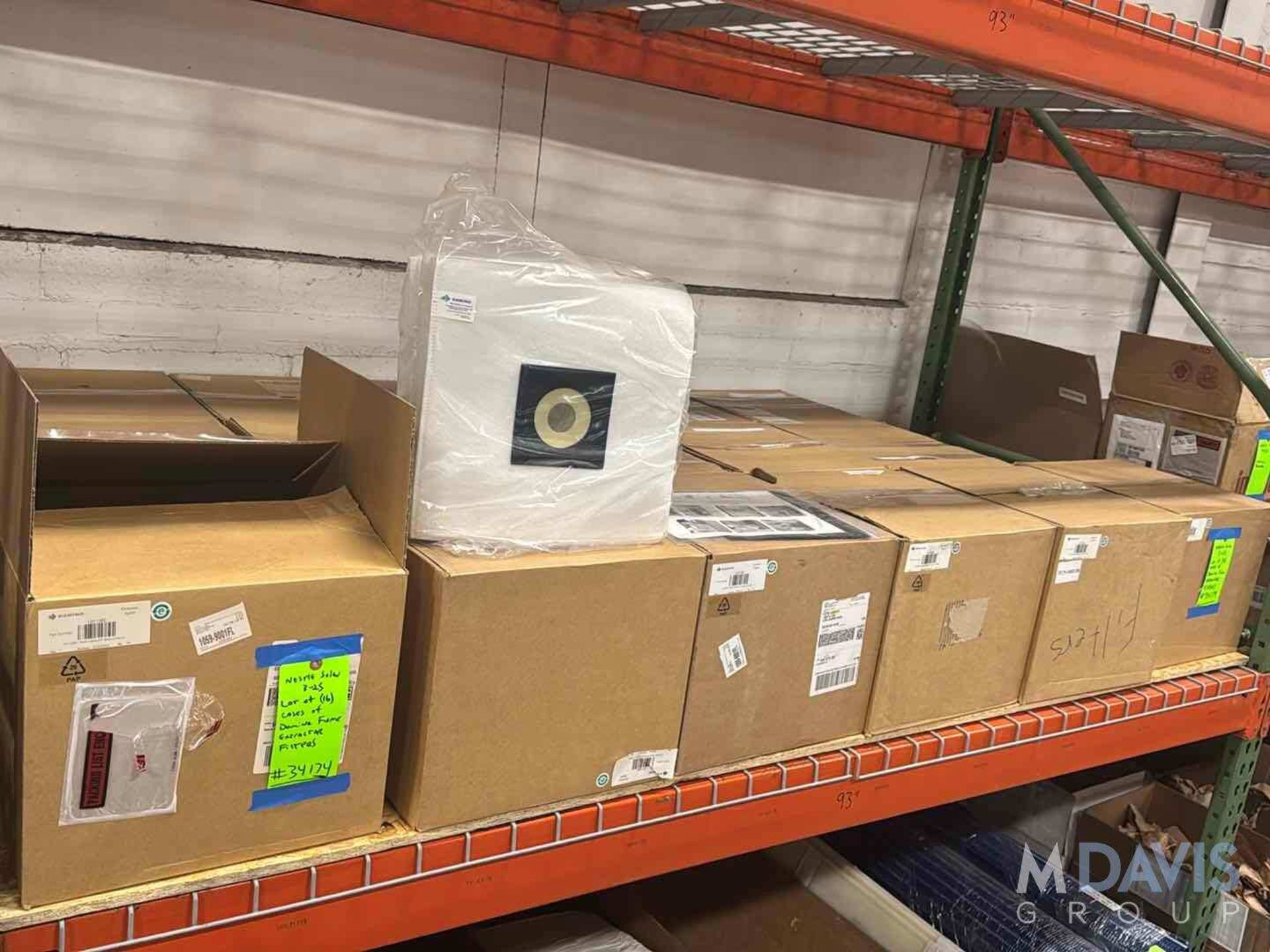 CASES OF DOMINO FUME EXTRACTOR FILTERS