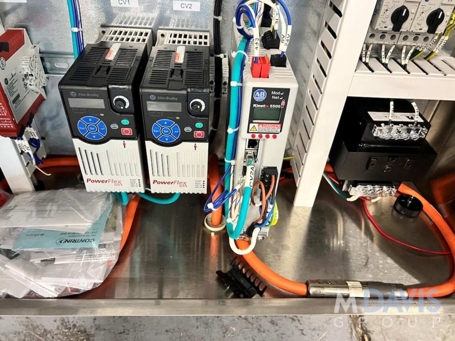 BOSTON CONVEYOR AND AUTOMATION SHUTTLE CONVEYOR, ALLEN BRADLEY SERVO MOTOR, COMPACTLOGIX 5380 PLCE C - Image 20 of 29