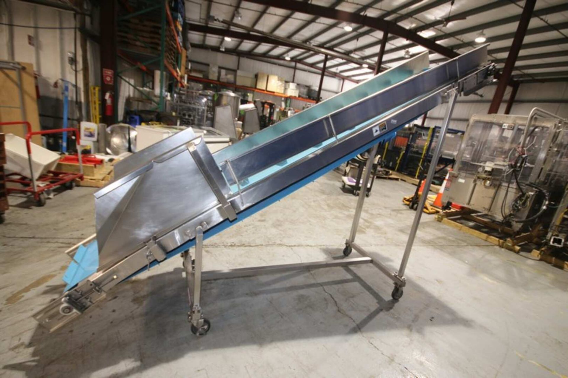 Aprox. 141" L x 13" to 86" H Portable S/S Belt - Image 5 of 7