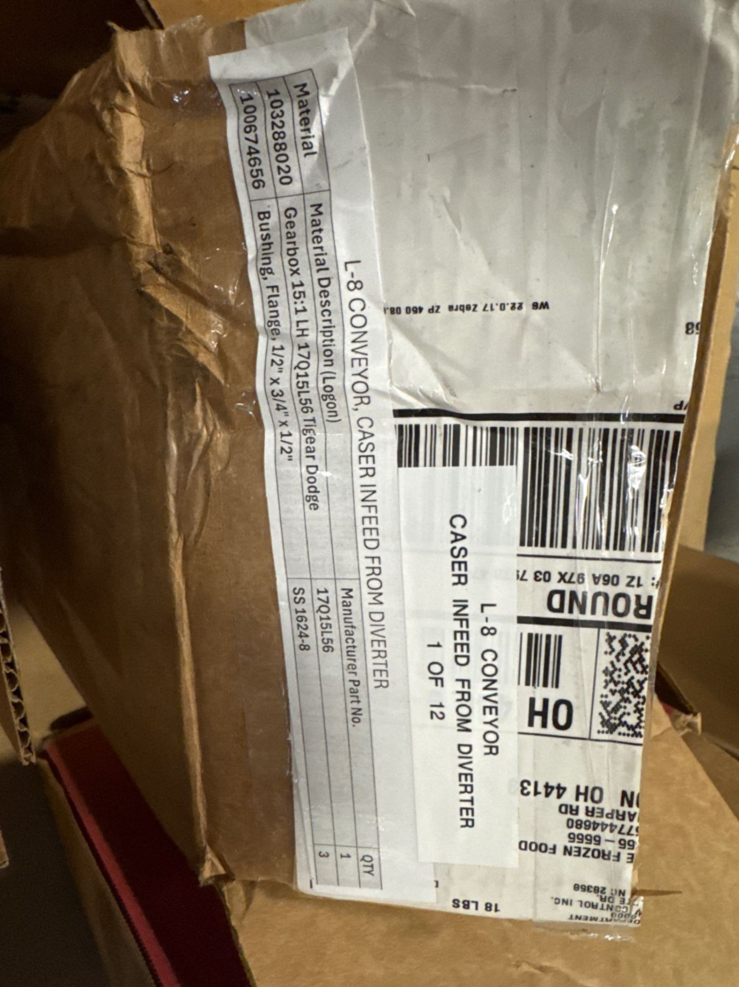 CASER PARTS (LINE #8) - Image 6 of 7