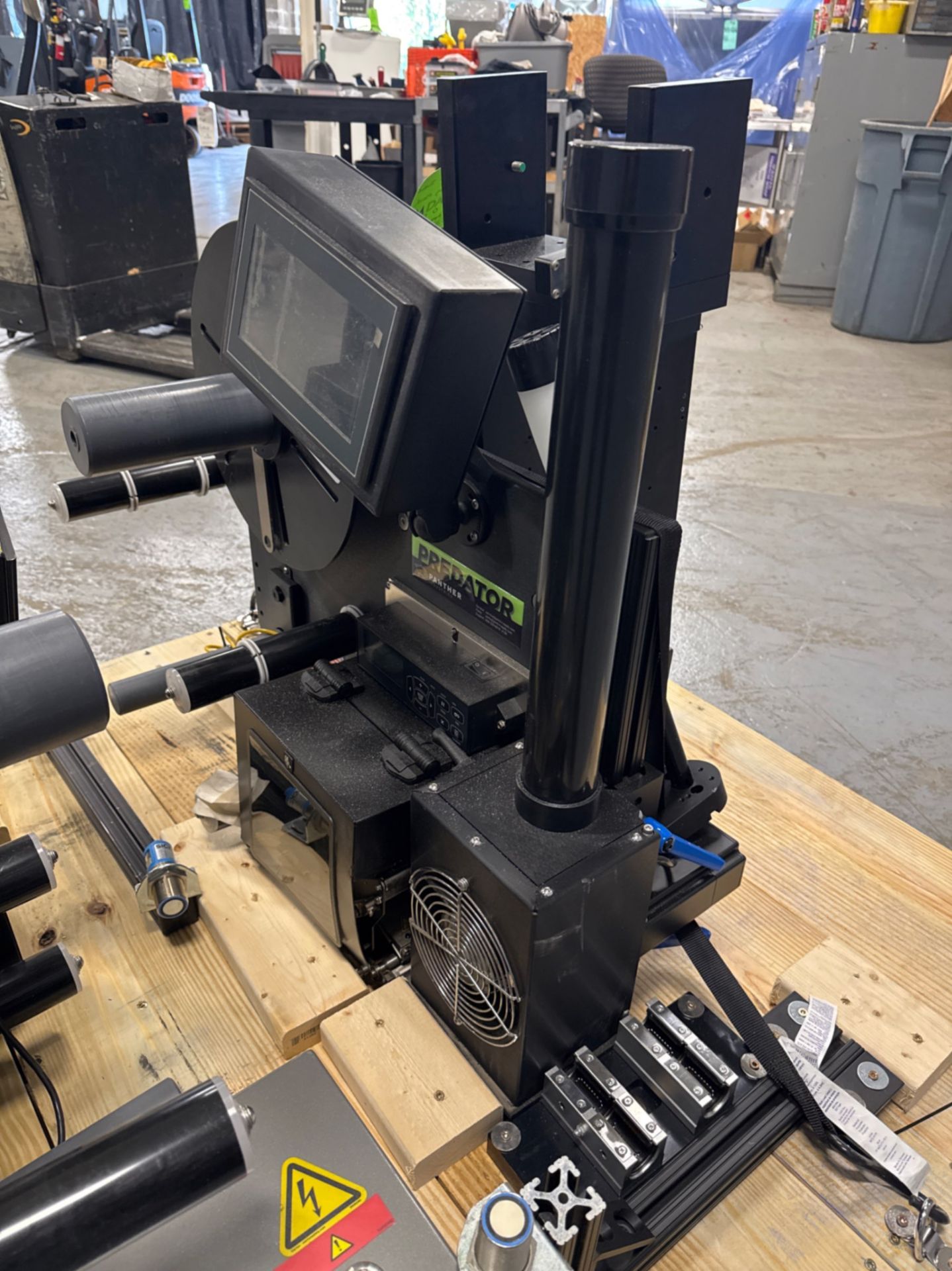 LOT OF (2) PANTHER IND. ROLL FED LABELING MACHINES - Image 3 of 10