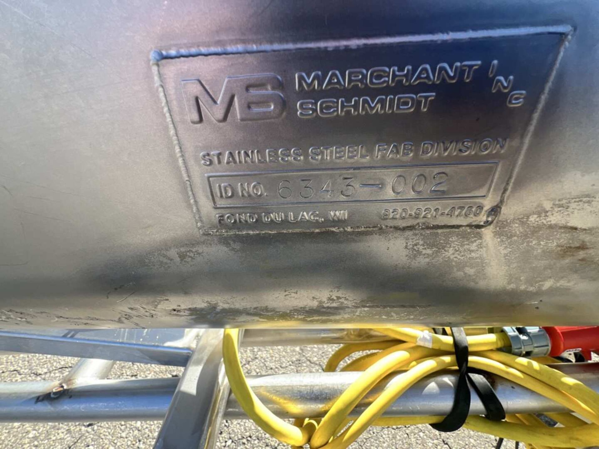 MARCHANT SCHMIDT 13 FT L PORTABLE INCLINED S/S AUGER CONVEYOR - Image 17 of 25