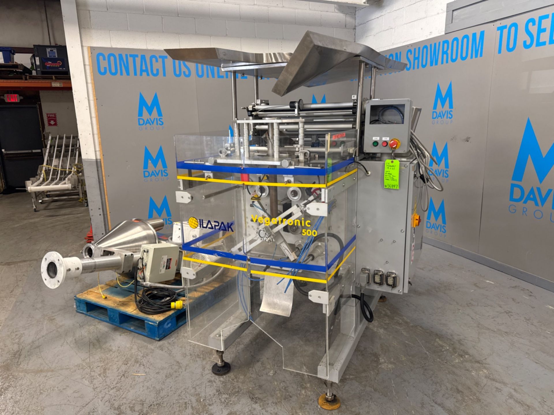 ILAPAK VERTICAL FORM FILL & SEAL MACHINE (VFFS) with All Fill Auger Filler