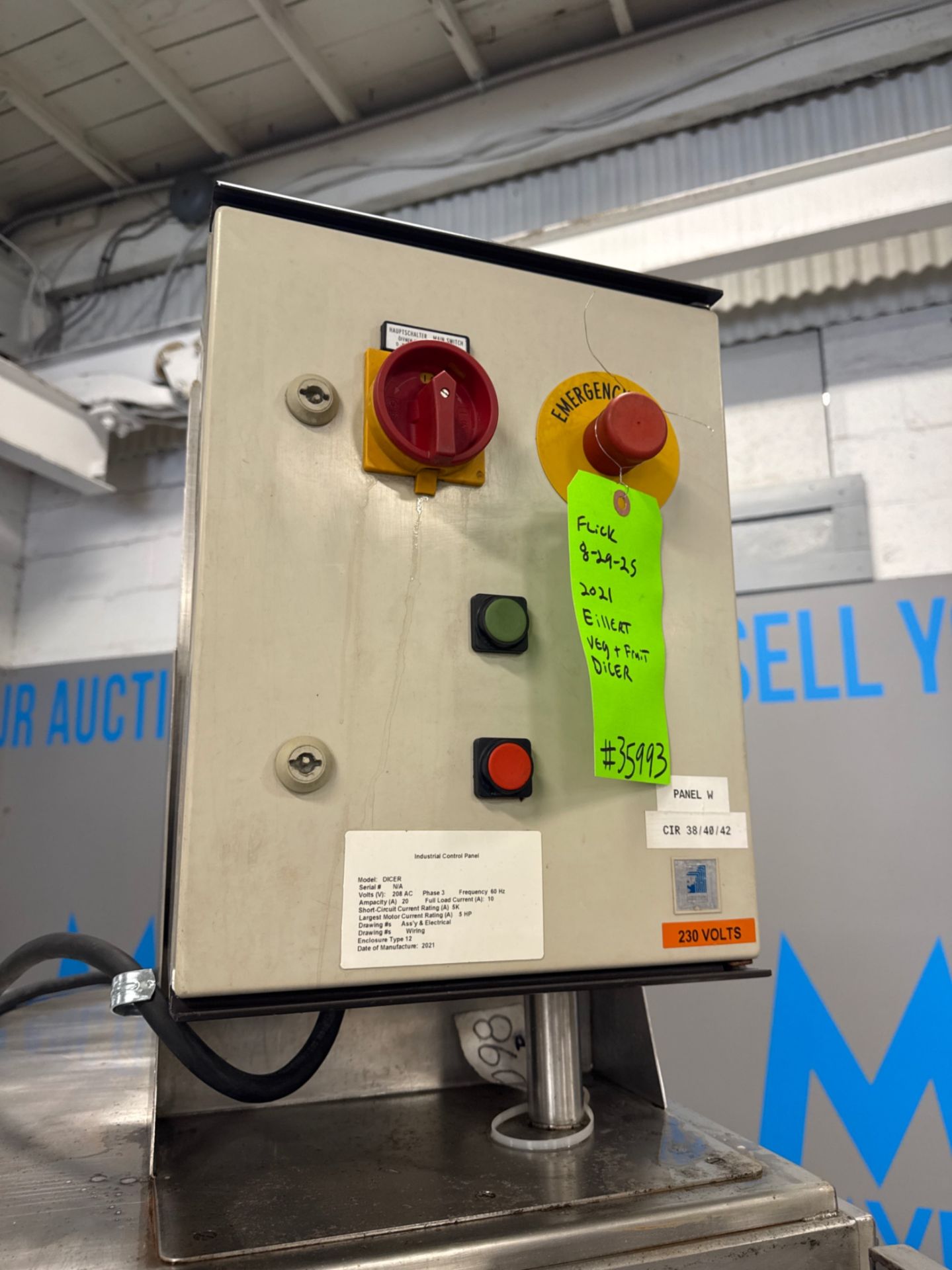 EILLERT VEGETABLE & FRUIT DICER - Image 7 of 9