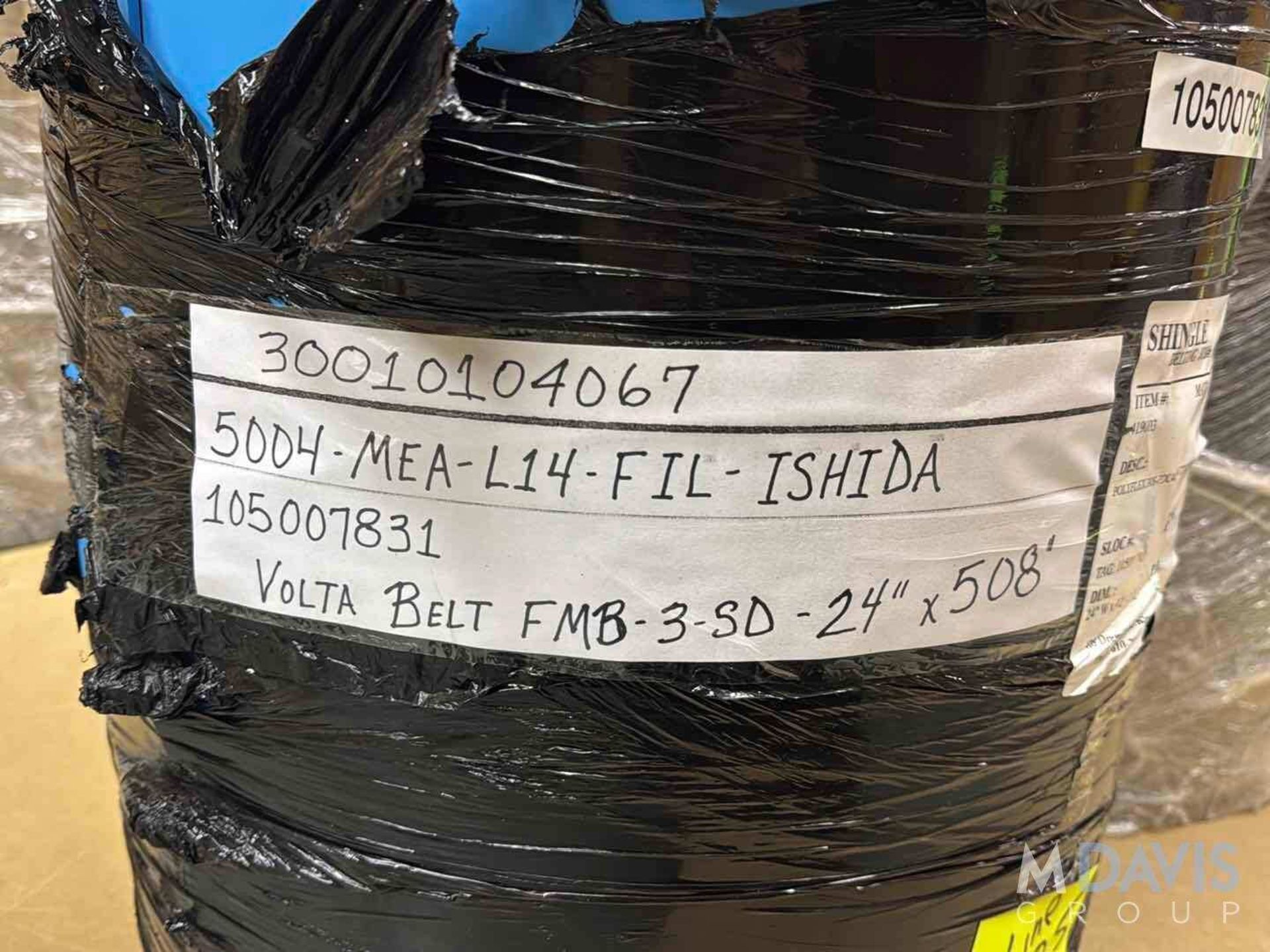 LOT OF (2) NEW ROLLS OF VOLTA 24 W CONVEYOR BELTING - Image 4 of 4