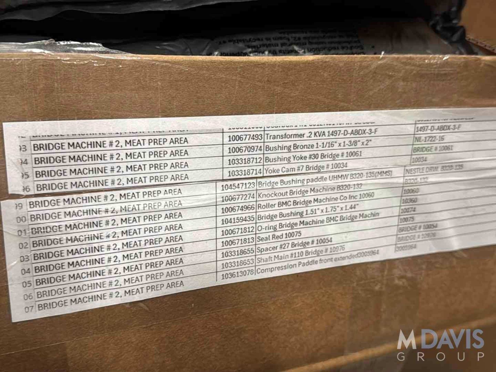 BRIDGE PATTY FORMER PARTS FOR #2,3 & 4 - Image 16 of 22