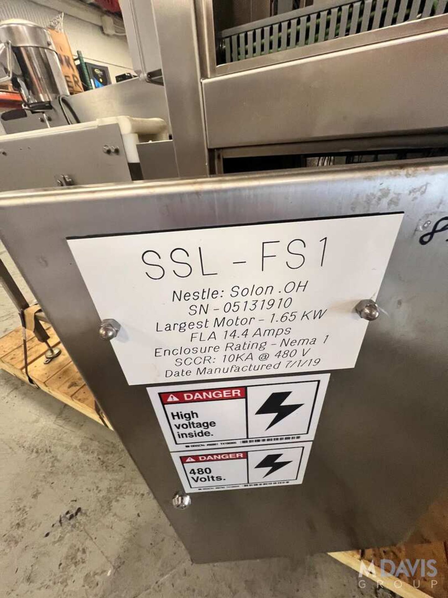 2018 SLEEVE SEALVERTICAL SLEEVE LABELER, MODEL SSL - FS1, S/N 08041710, WITH ALLEMN BRADLEY COMPACTL - Image 4 of 22