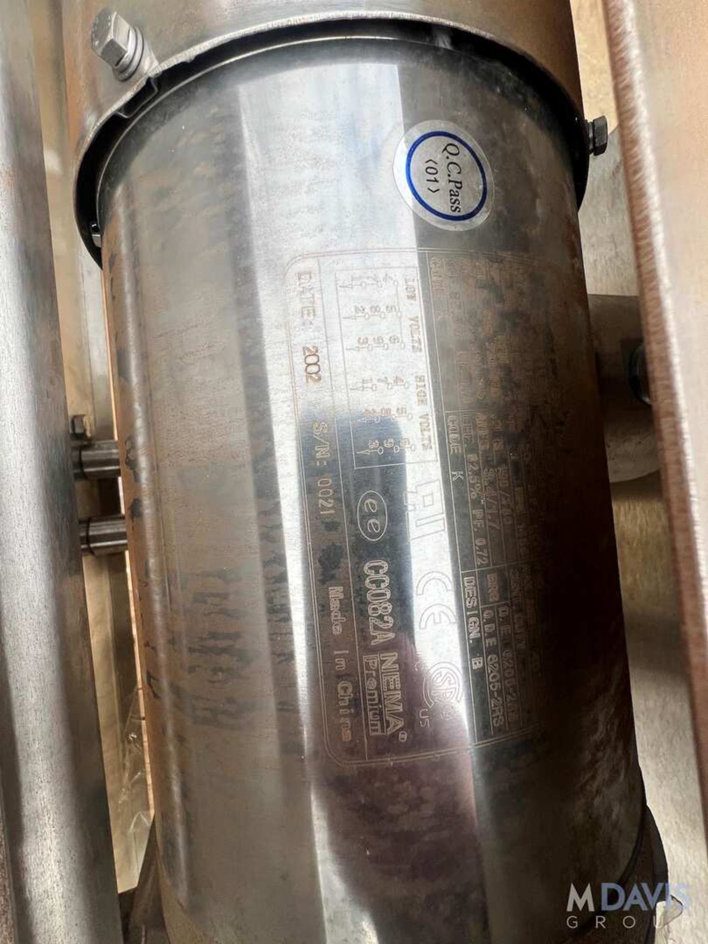 NEW BOSTON CONVEYOR AND AUTOMOTION S/S CONVEYOR WITH SWITCH, APPROX. 203 IN. L X 30 IN. W (INVENTO - Image 13 of 16