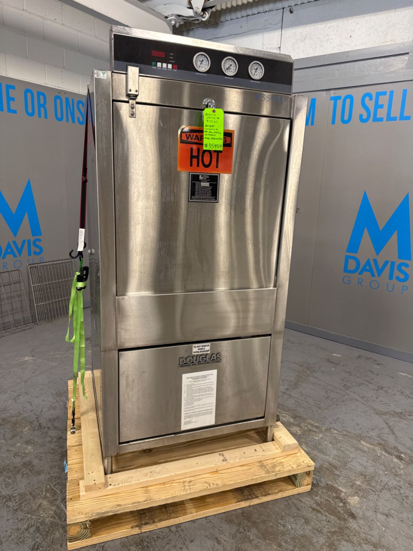 Douglas Pot / Pan / Utensil Commercial S/S Washer