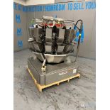 2014 ISHIDA 14-BUCKET ROTARY SCALE, S/N 200746301, MODEL CCW-RV-214W-1S/30-HORDER NUMBER 2013039423