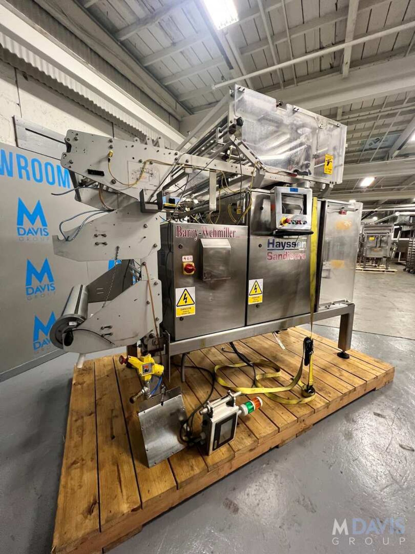 BARRY-WEHMILLER HAYSSEN SANDIACRE VERTICAL FORM FILL SEAL BAGGER, MODEL NOVUS 350, S/N MCHSP03461 (I - Image 4 of 12