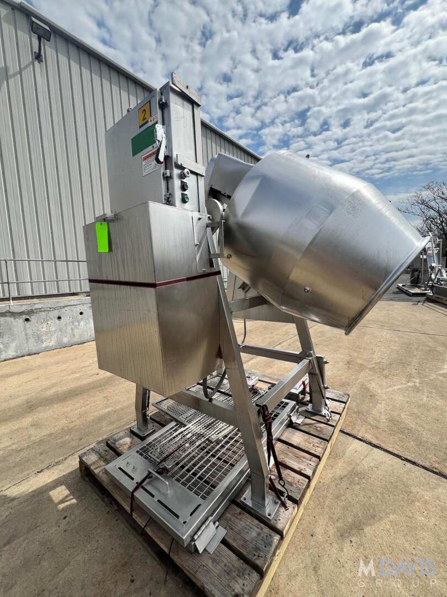 S/S CONTINUOUS ROTARY COATING DRUM / TUMBLE MIXER (INVENTORY # ) (LOCATED @ MDG SHOWROOM - PITTSBU - Image 6 of 15