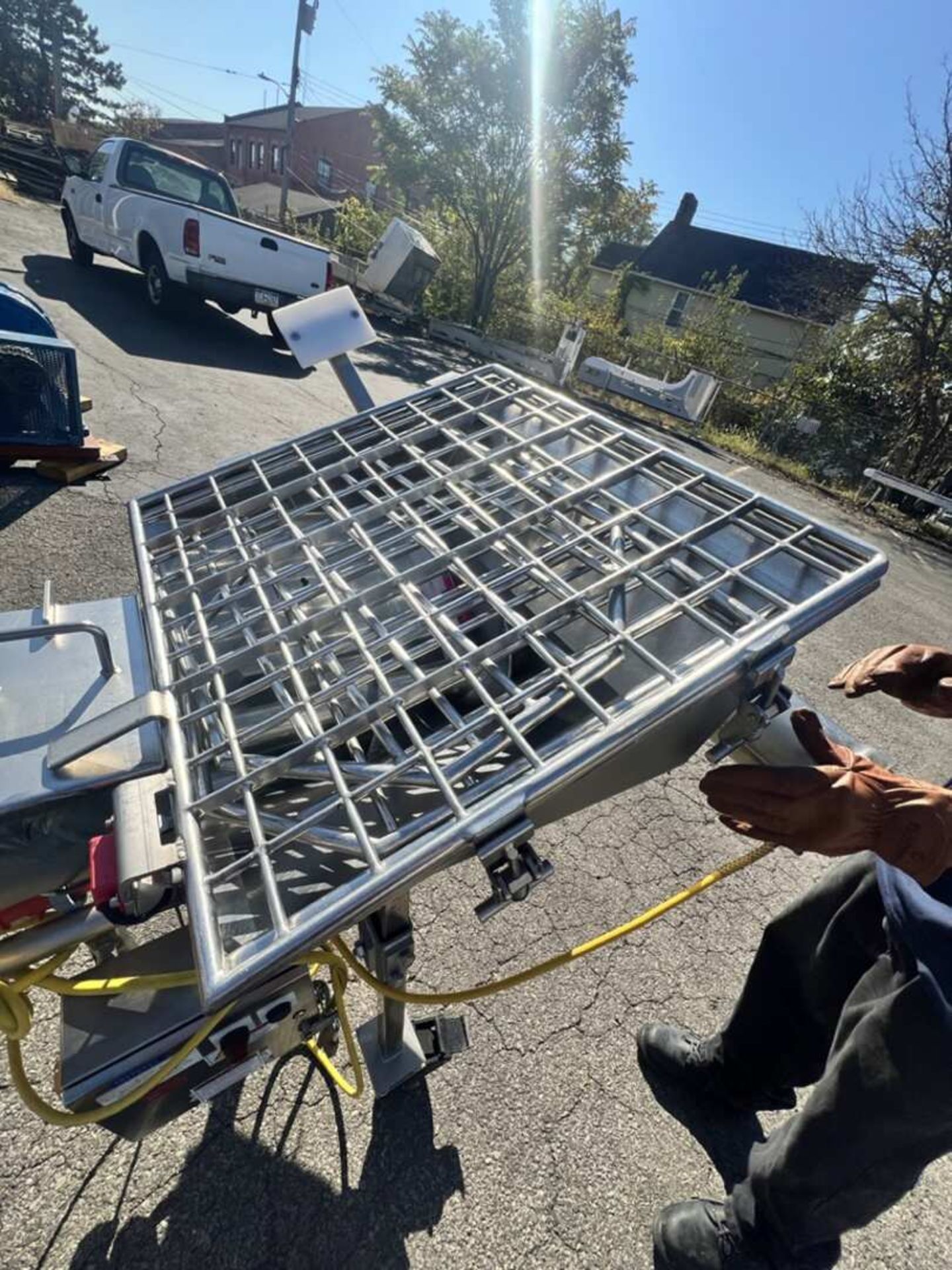 MARCHANT SCHMIDT 13 FT L PORTABLE INCLINED S/S AUGER CONVEYOR - Image 14 of 25