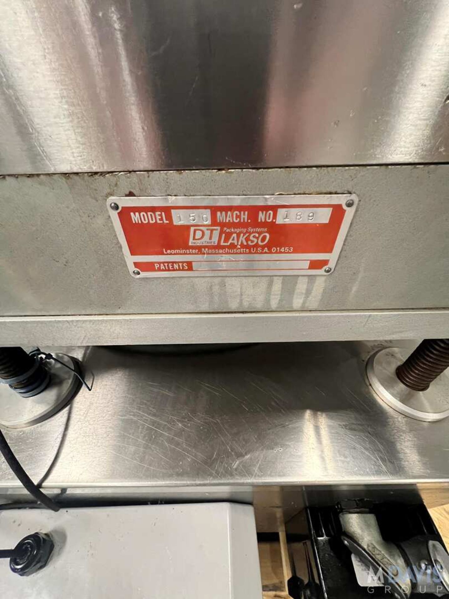 LAKSO COTTONER, MODEL 150, MACHINE NUMBER 189 (INVENTORY # ) (LOCATED @ MDG SHOWROOM - PITTSBURGH, P - Image 3 of 7