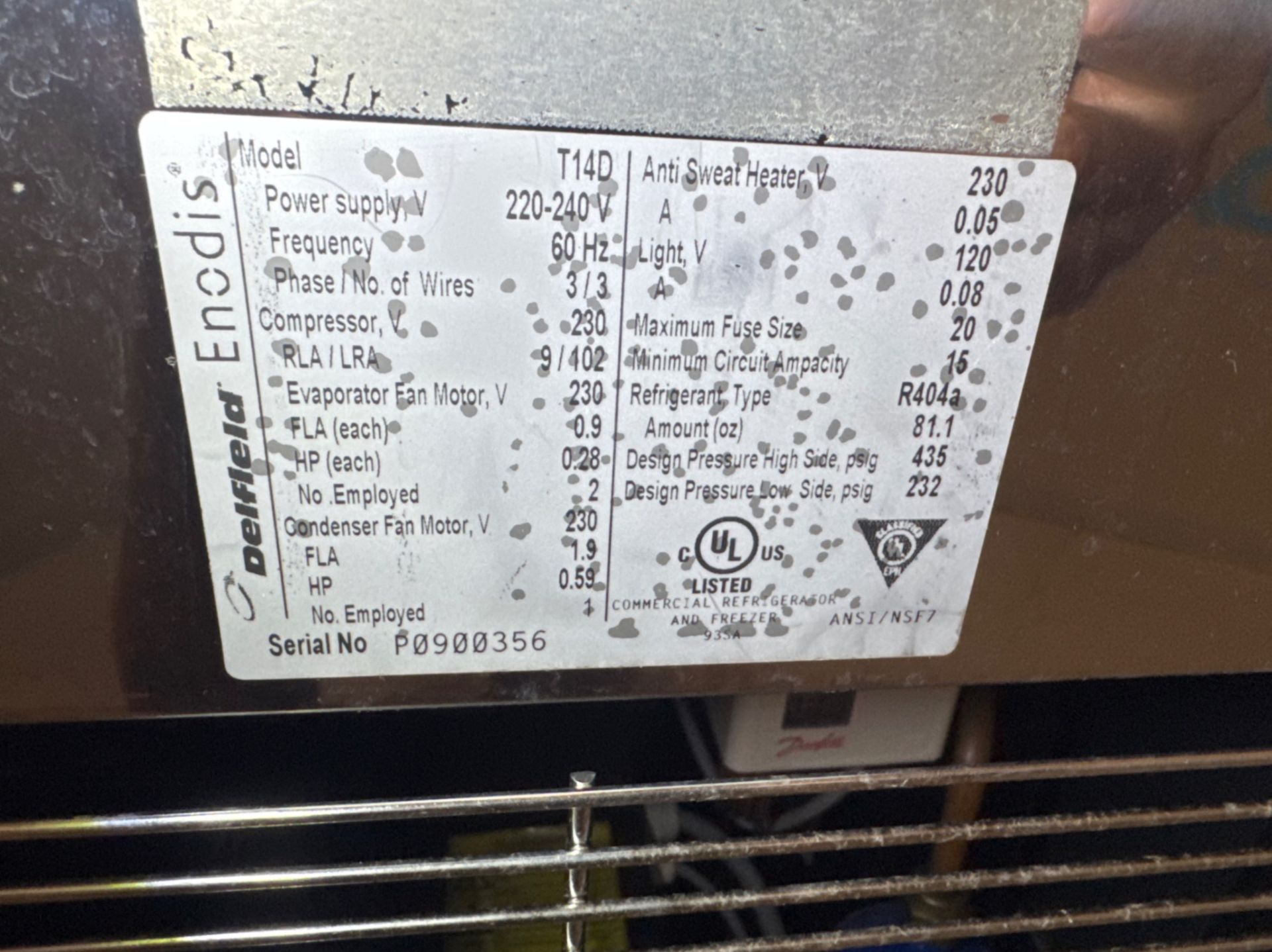 DELFIELD / CONVOCHILL BLAST CHILLER / SHOCK FREEZER - Image 8 of 8