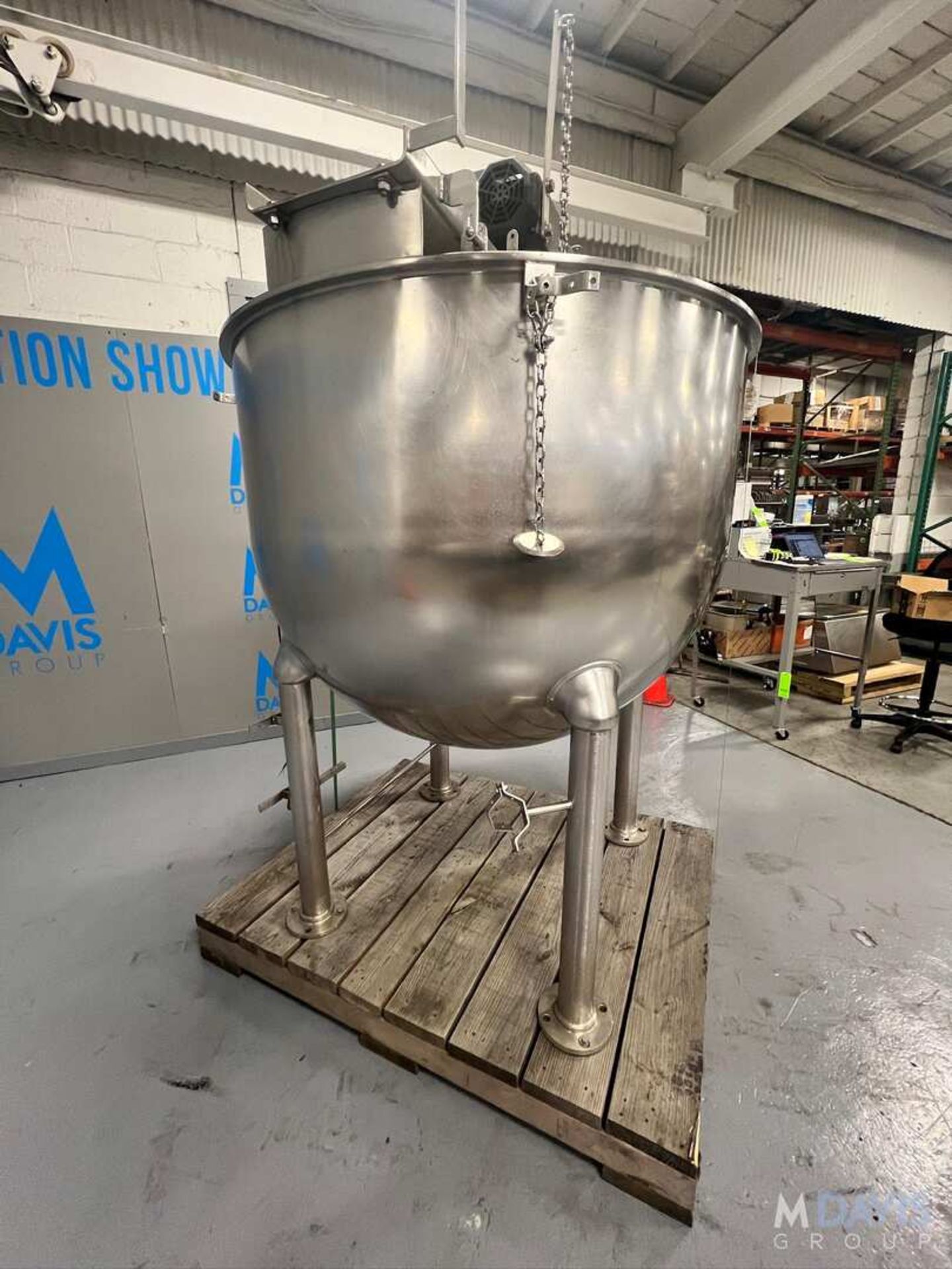 GROEN S/S KETTLE WITH SWEEP SCRAPE AGITATION (INVENTORY # ) (LOCATED @ MDG SHOWROOM - PITTSBURGH, - Image 5 of 15