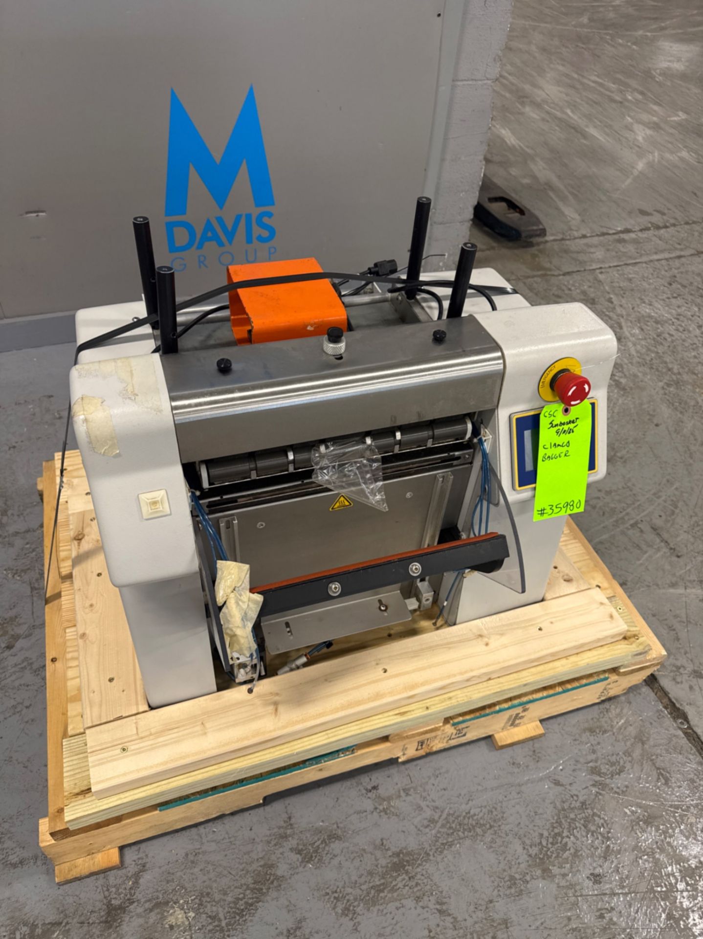 Clamco Rollbag Automatic Table Top Bagger