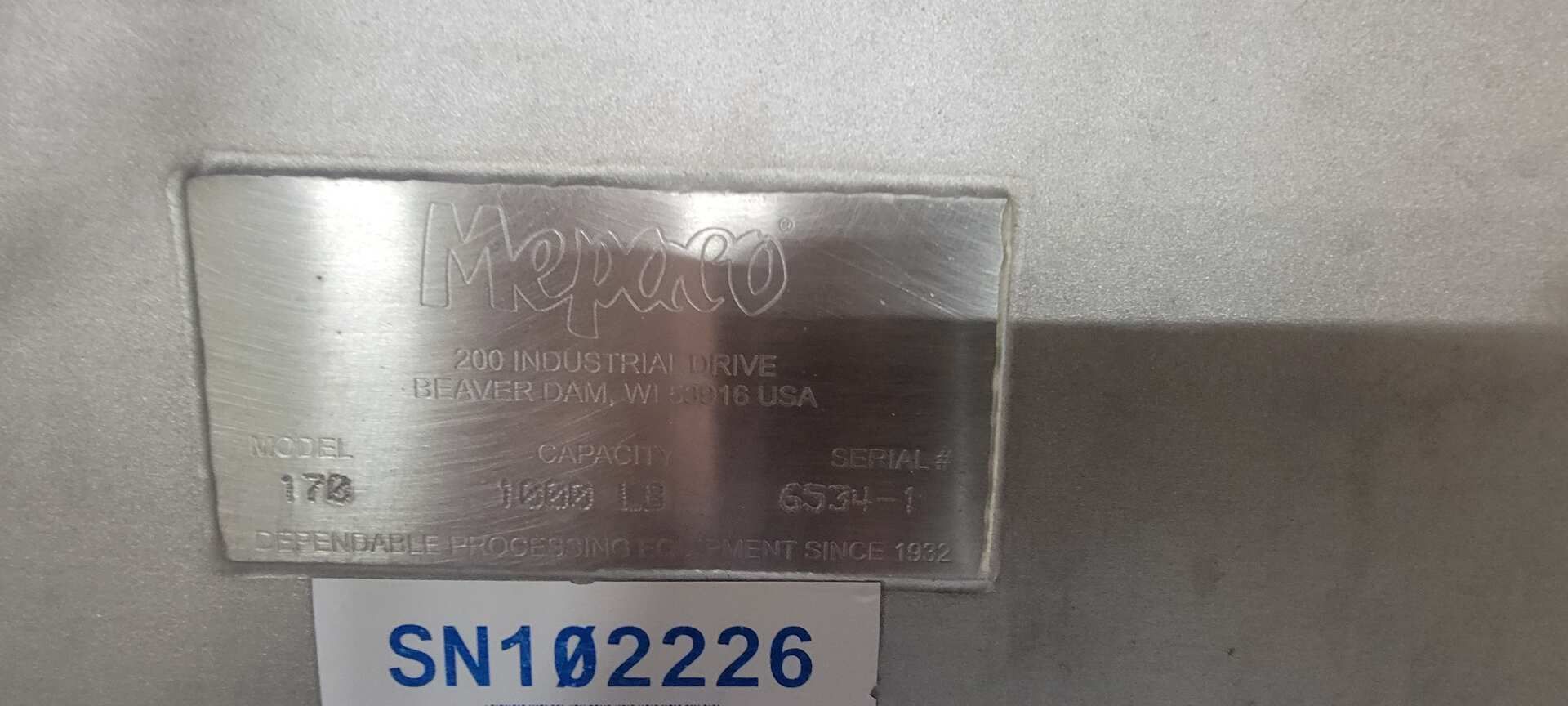 2018 MEPACO 1,000 LB DUAL RIBBON BLENDER - Image 15 of 17