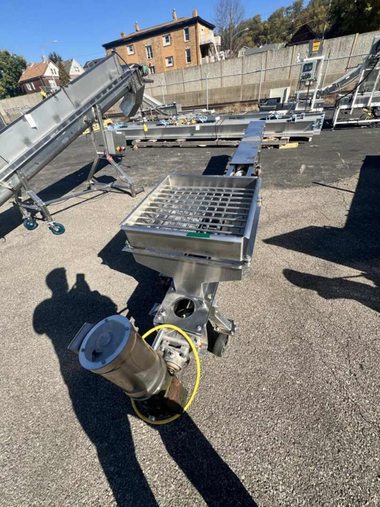 14 FT L PORTABLE INCLINED S/S AUGER CONVEYOR - Image 5 of 27