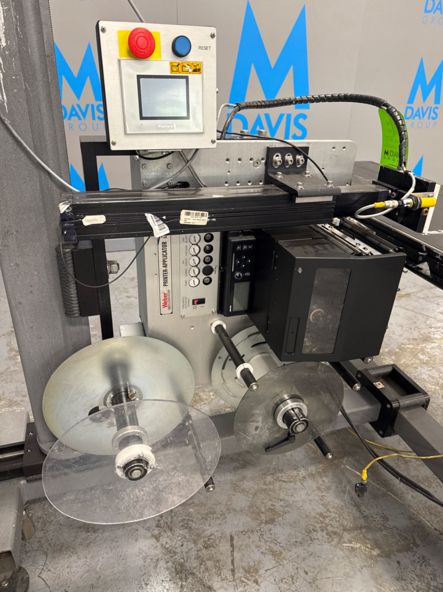 WEBER ROLL FED LABELER - Image 3 of 8