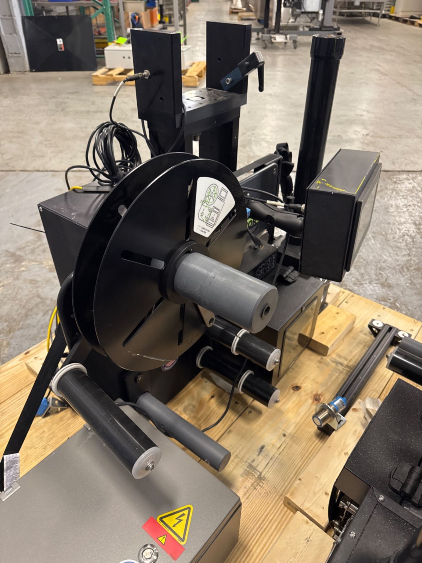 LOT OF (2) PANTHER IND. ROLL FED LABELING MACHINES - Image 7 of 10