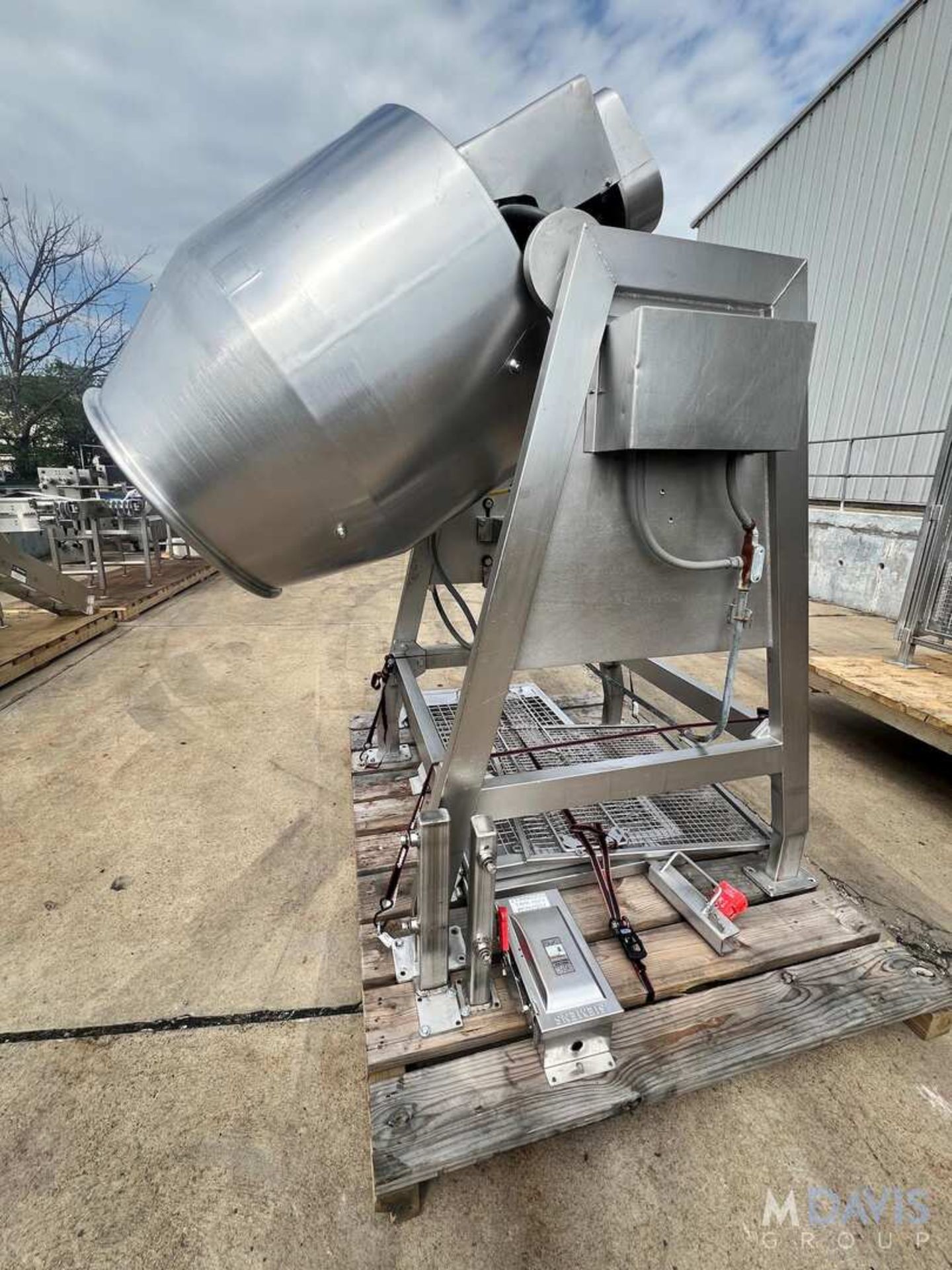 S/S CONTINUOUS ROTARY COATING DRUM / TUMBLE MIXER (INVENTORY # ) (LOCATED @ MDG SHOWROOM - PITTSBU - Image 14 of 15