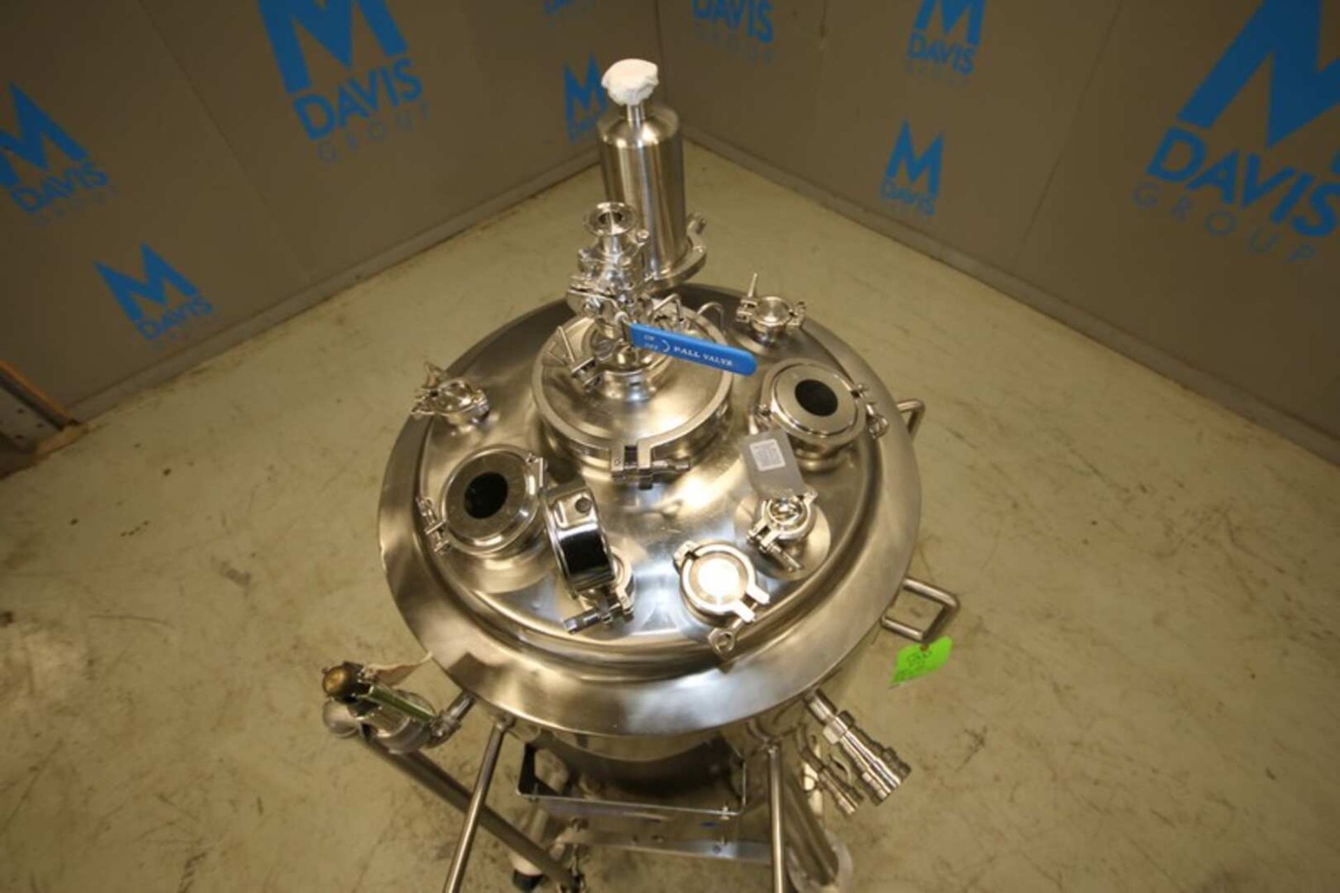 2005 Lee 250 Liter Dome Top Dome Bottom Jacketed Portable S/S Reactor Tank, Model 250 L DP, SN 39858 - Image 6 of 14