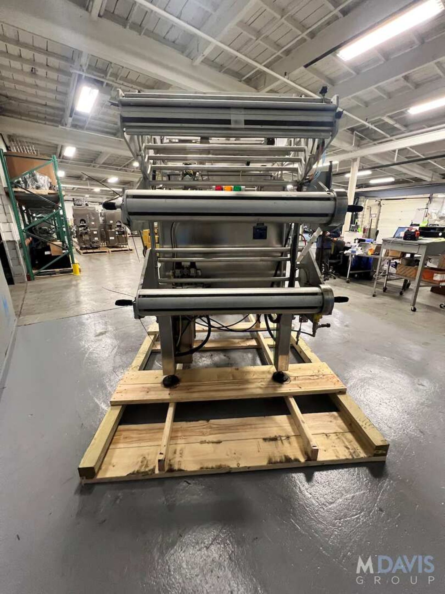 BARRY-WEHMILLER HAYSSEN SANDIACRE VERTICAL FORM FILL SEAL BAGGER, MODEL NOVUS 350, S/N (INVENTORY # - Image 3 of 11