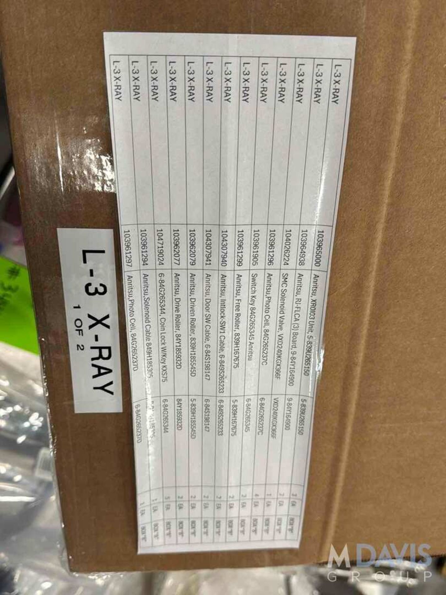 ANRITSU X-RAY PARTS - Image 7 of 8