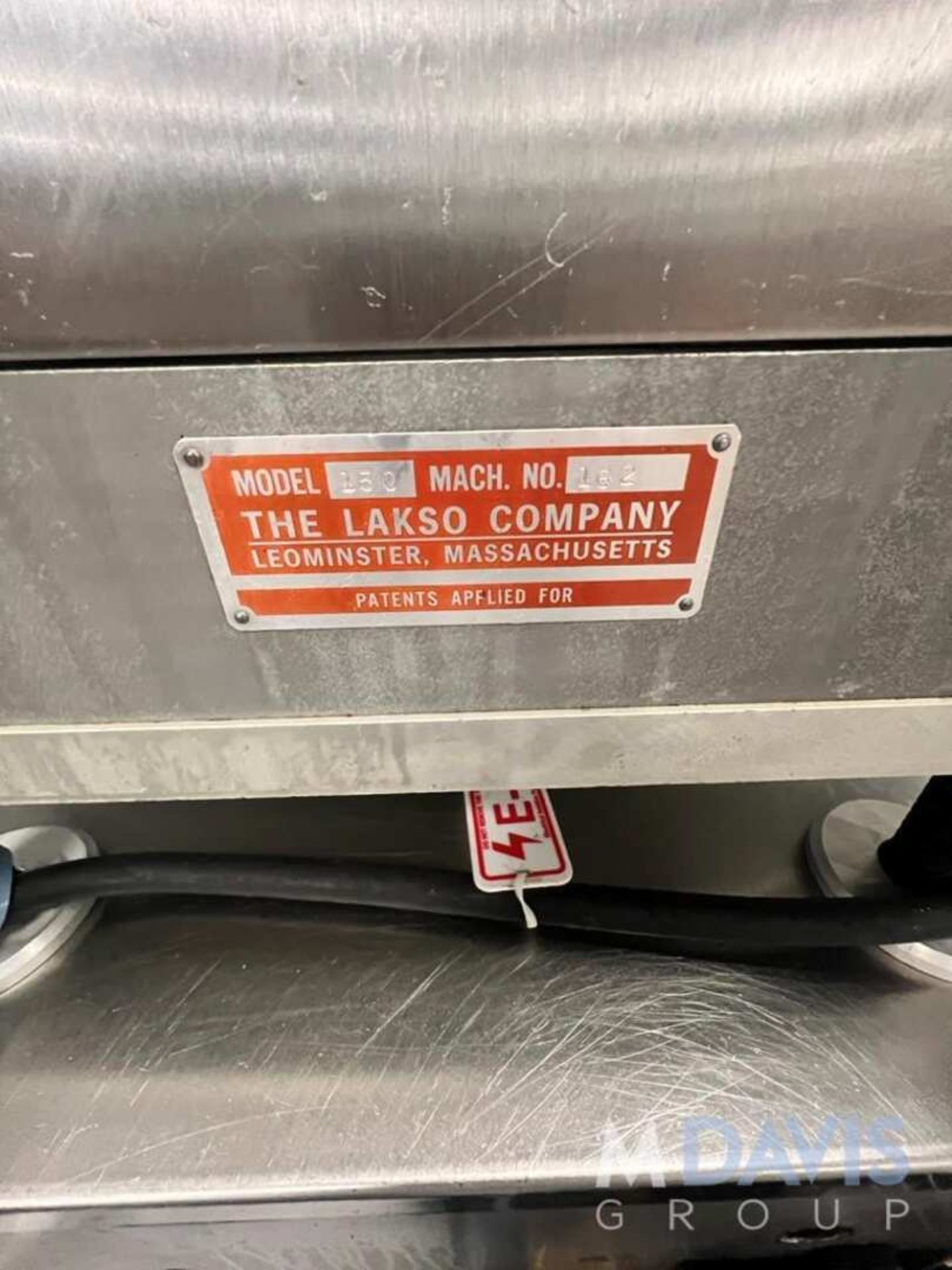 LAKSO COTTONER, MODEL 150, MACHINE NUMBER 162 (INVENTORY # ) (LOCATED @ MDG SHOWROOM - PITTSBURGH, - Image 6 of 13