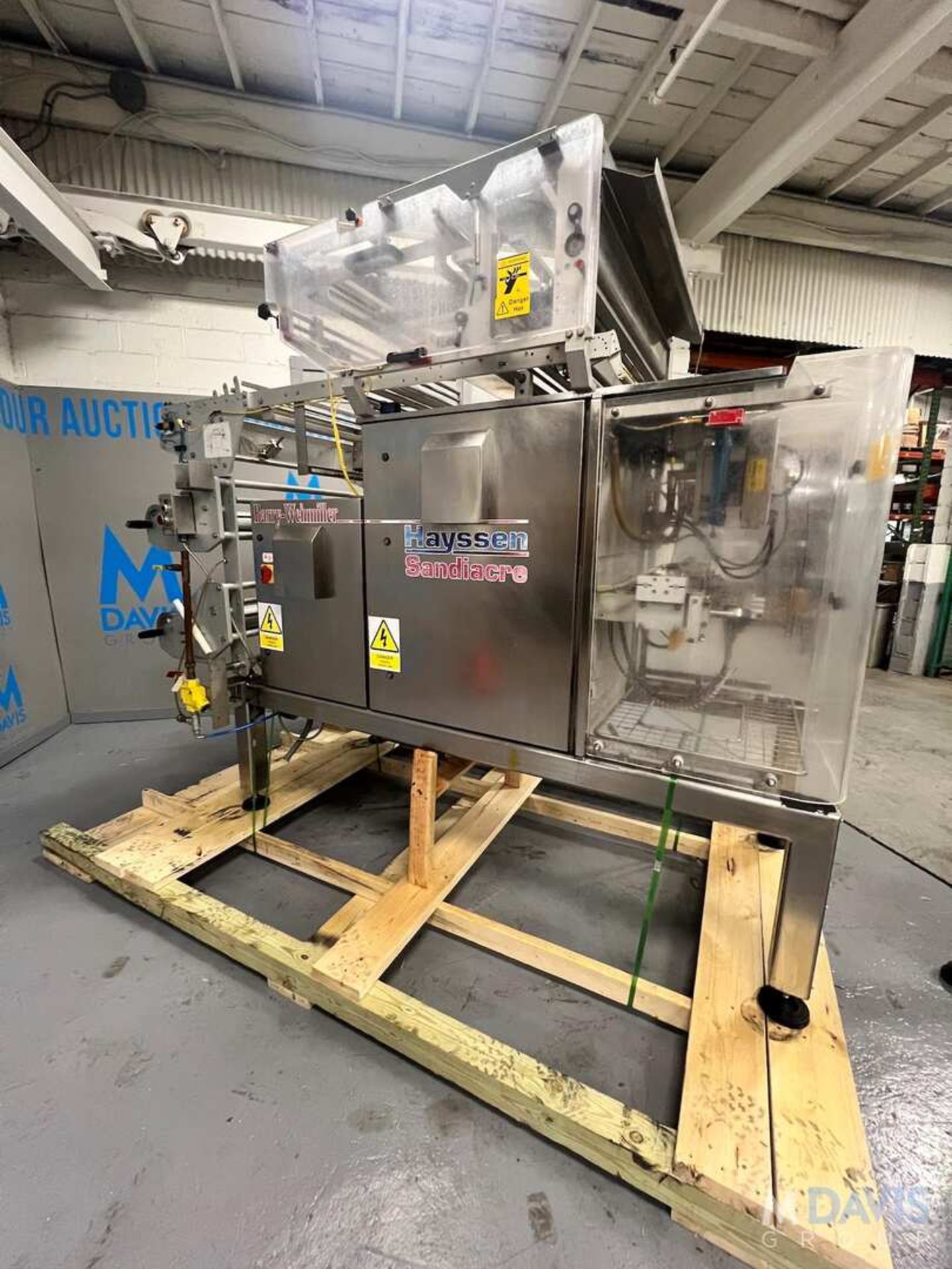 BARRY-WEHMILLER HAYSSEN SANDIACRE VERTICAL FORM FILL SEAL BAGGER, MODEL NOVUS 350, S/N MCHSP03462 ( - Image 4 of 18