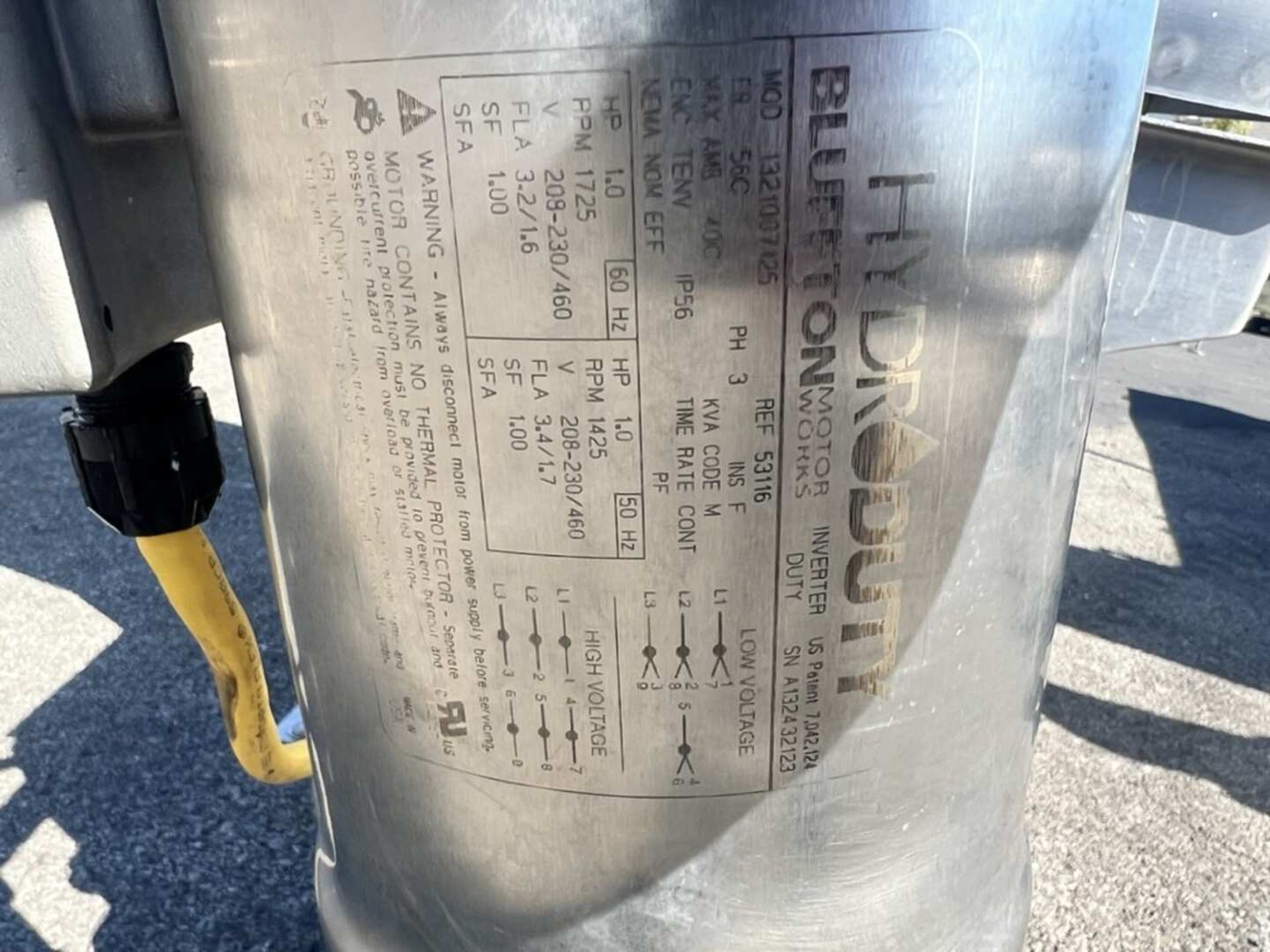 14 FT L PORTABLE INCLINED S/S AUGER CONVEYOR - Image 26 of 27