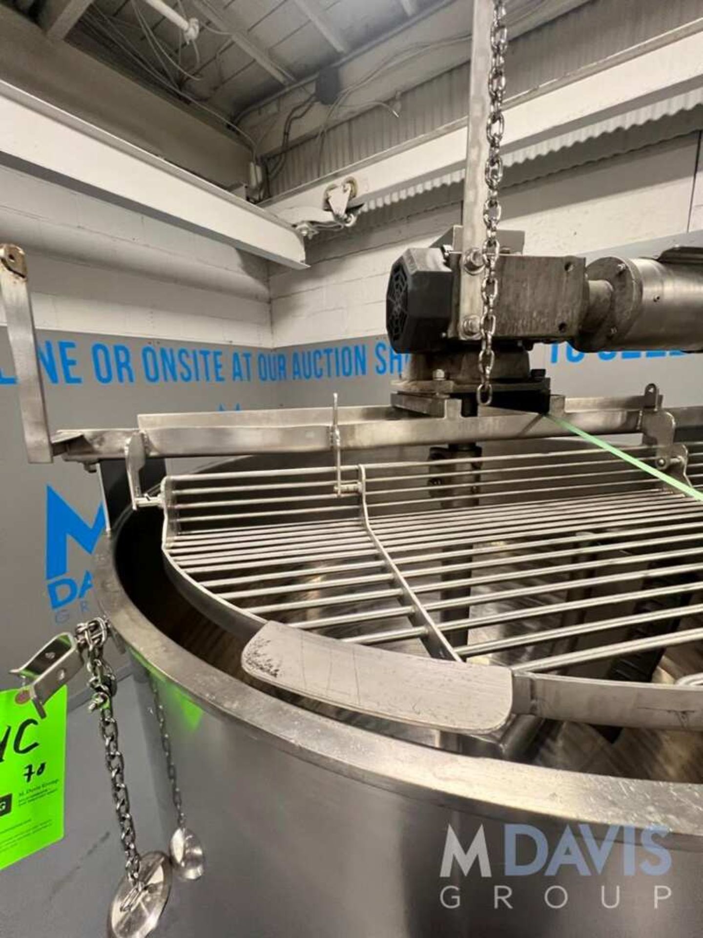 GROEN S/S KETTLE WITH SWEEP SCRAPE AGITATION (INVENTORY # ) (LOCATED @ MDG SHOWROOM - PITTSBURGH, - Image 8 of 15