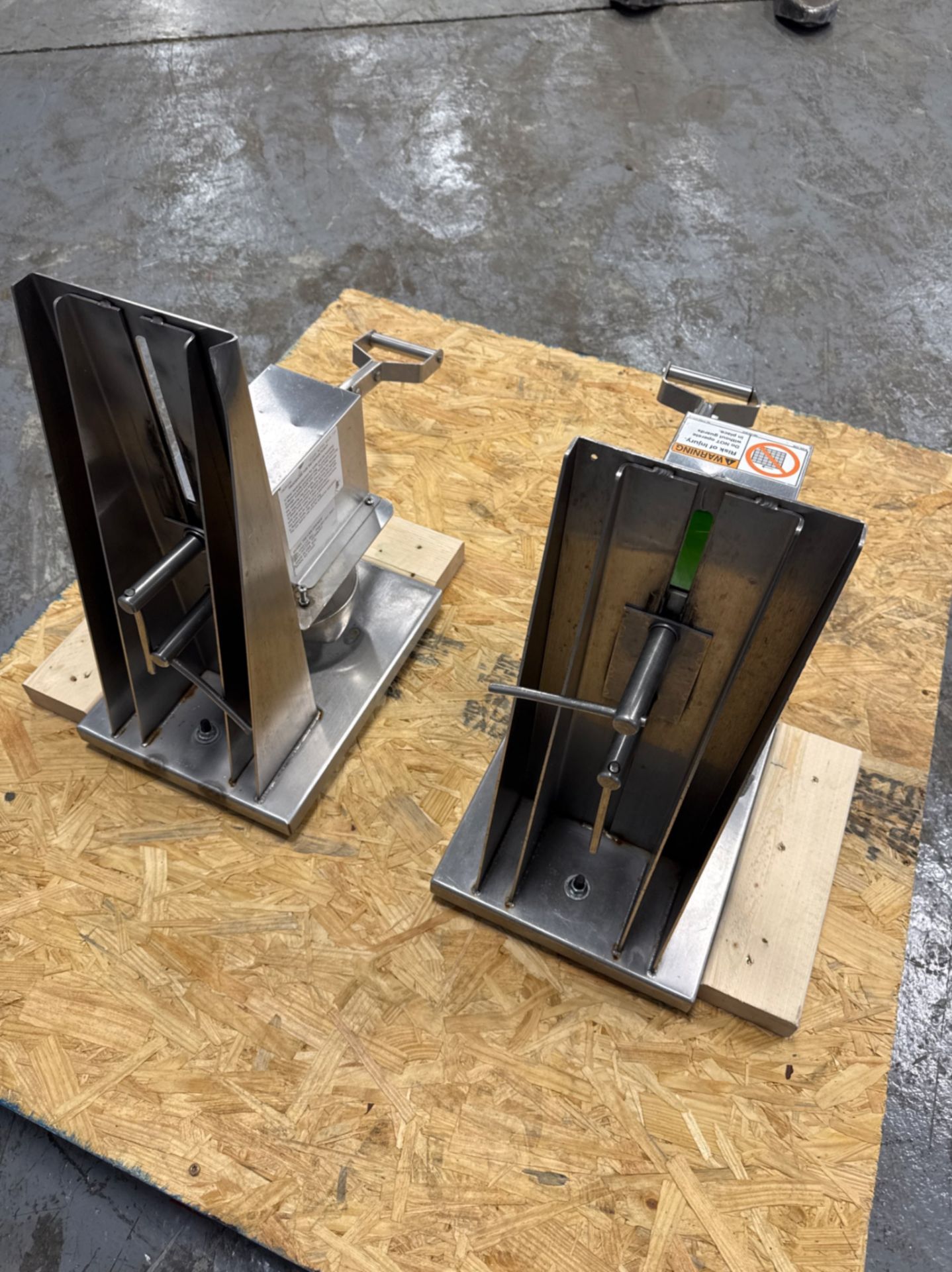 LOT OF (2) EDLUND S/S COMMERCIAL CAN OPENERS - Image 4 of 6