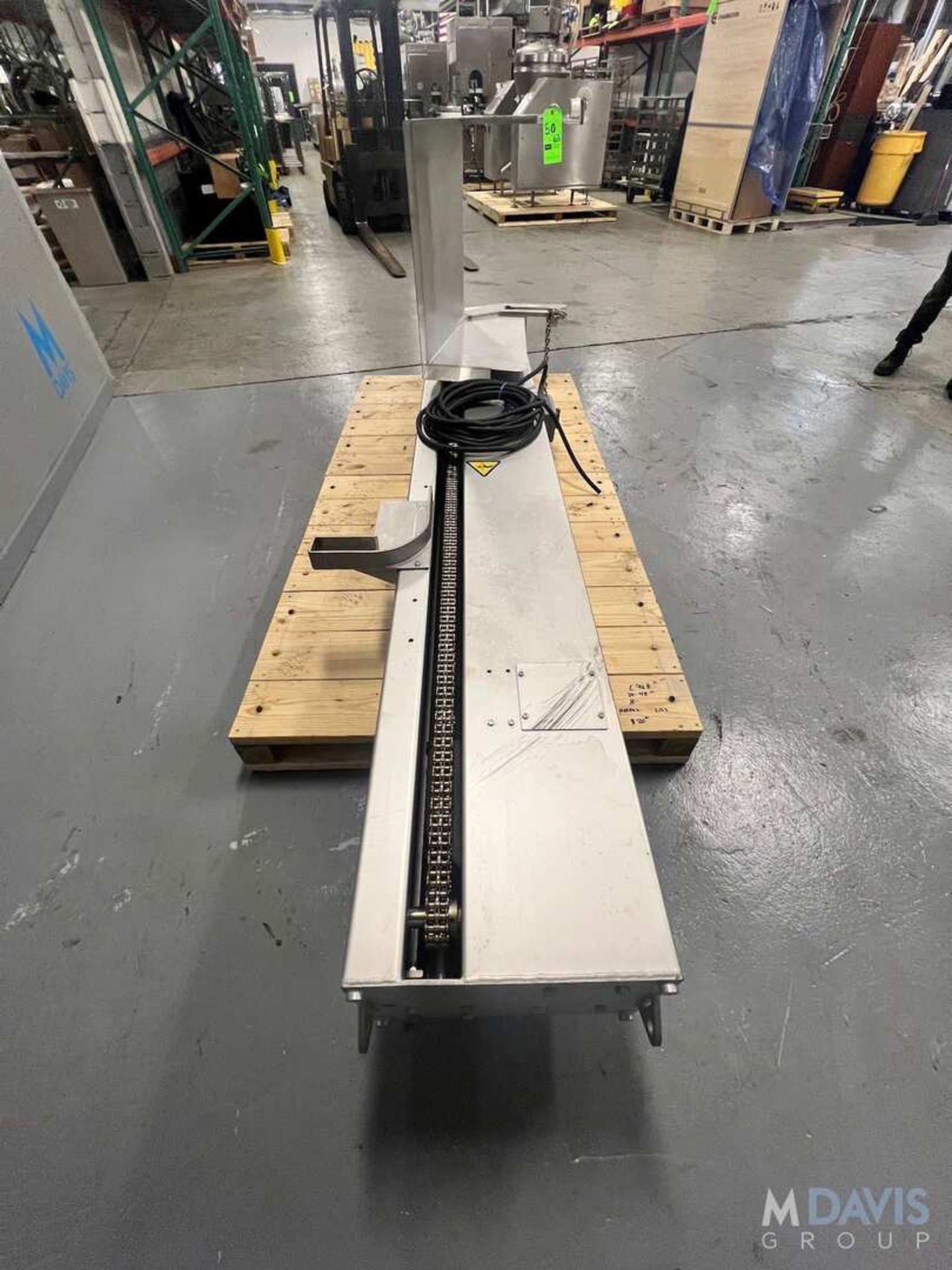 MEPACO S/S TOTE / BUGGY COLUMN LIFT / DUMP, MODEL CD1000, S/N 6594-6, 600 LB CAPACITY (INVENTORY # - Image 8 of 16