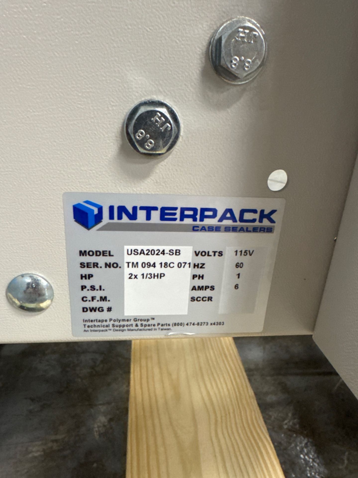 Interpack Top & Bottom Adjustable Case Sealer - Image 8 of 8