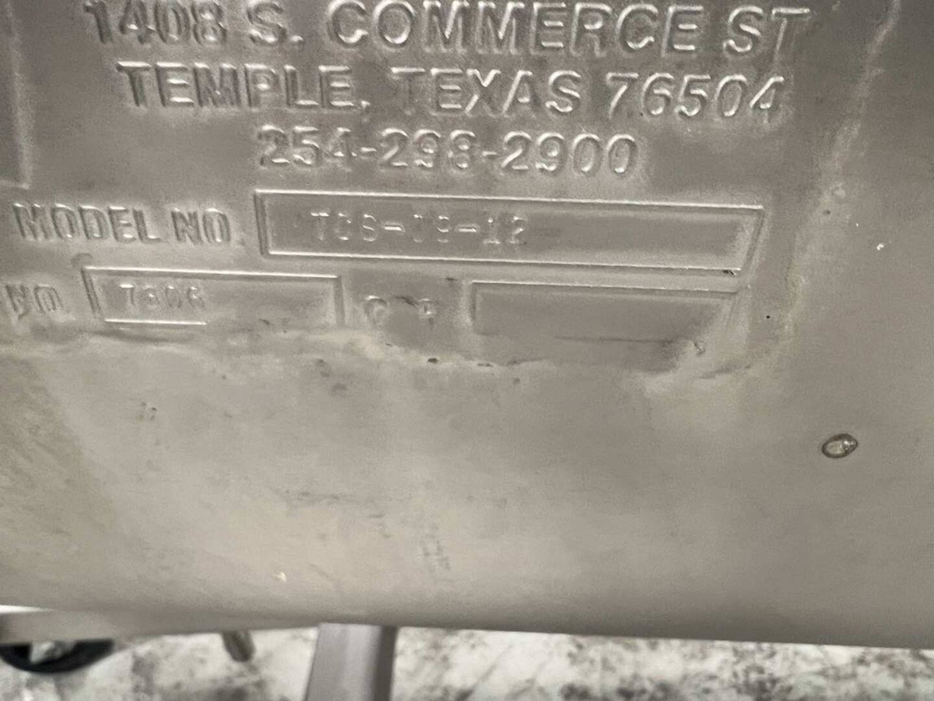 MTC 13 FT L PORTABLE INCLINED S/S AUGER CONVEYOR / HOPPER - Image 26 of 30