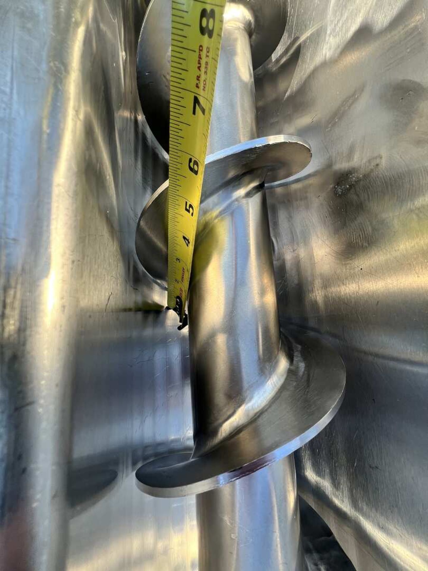 13 FT L PORTABLE INCLINED S/S AUGER CONVEYOR - Image 16 of 28